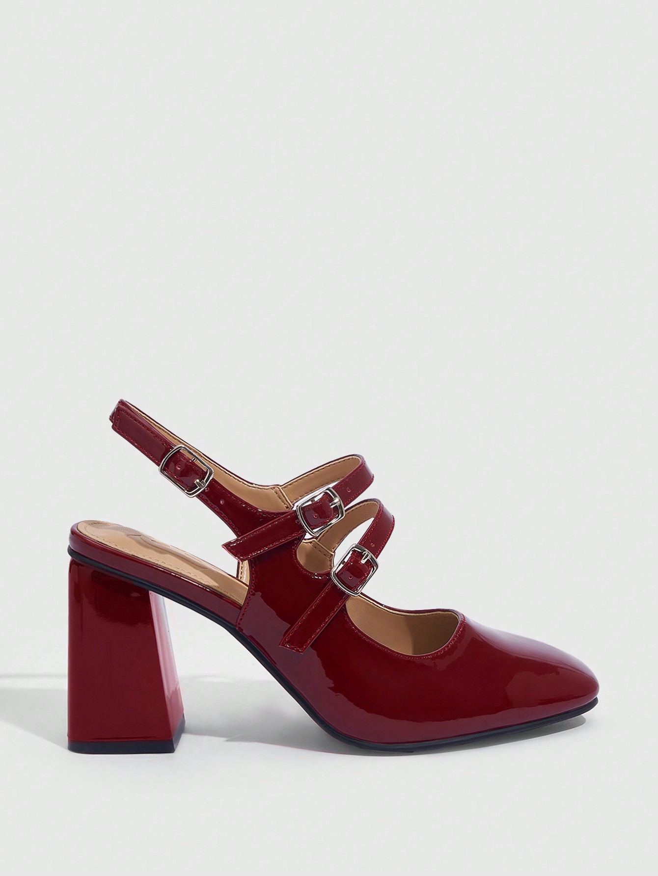 In Burgundy Women Pumps