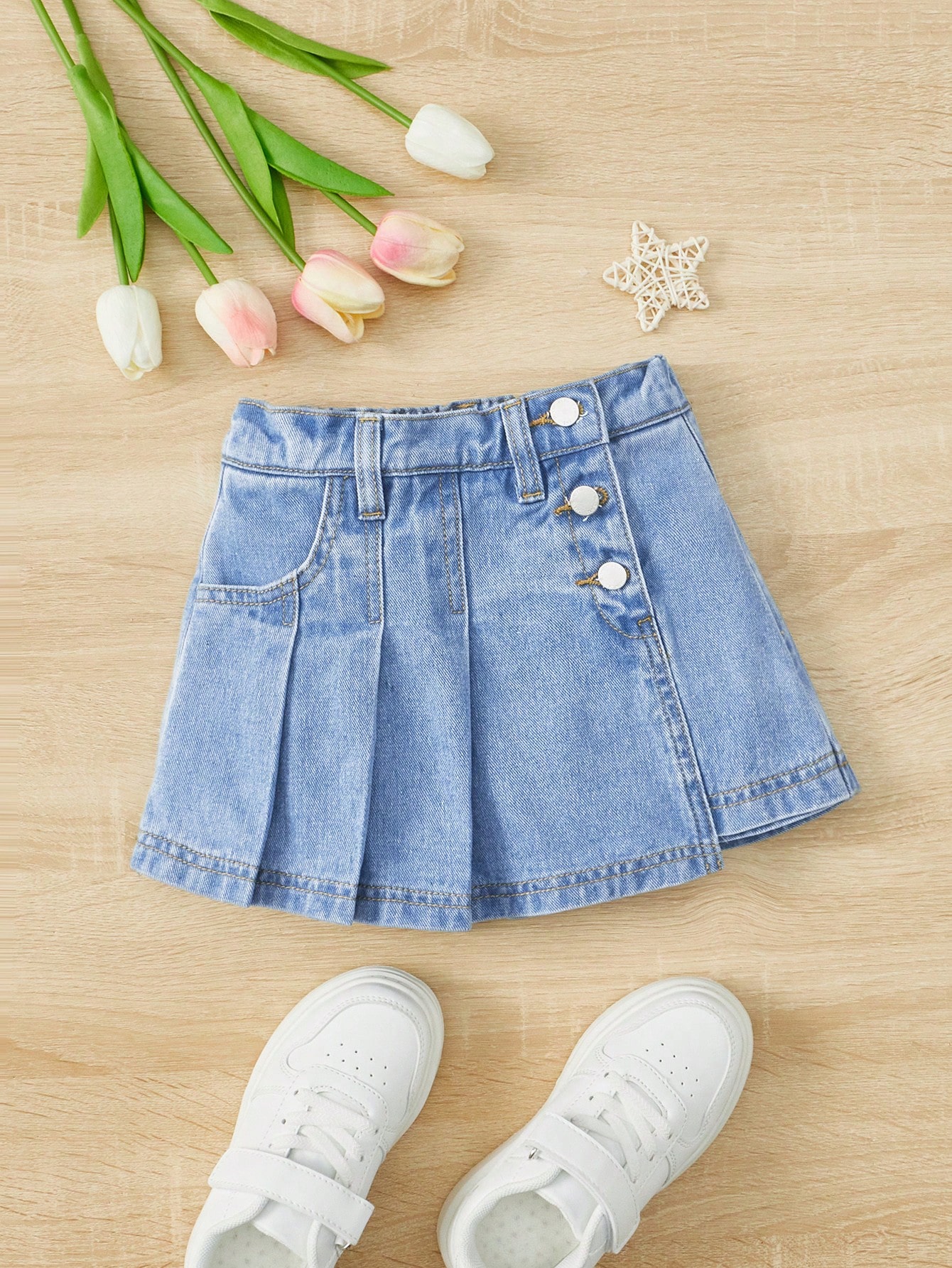 Young Girls Denim Shorts