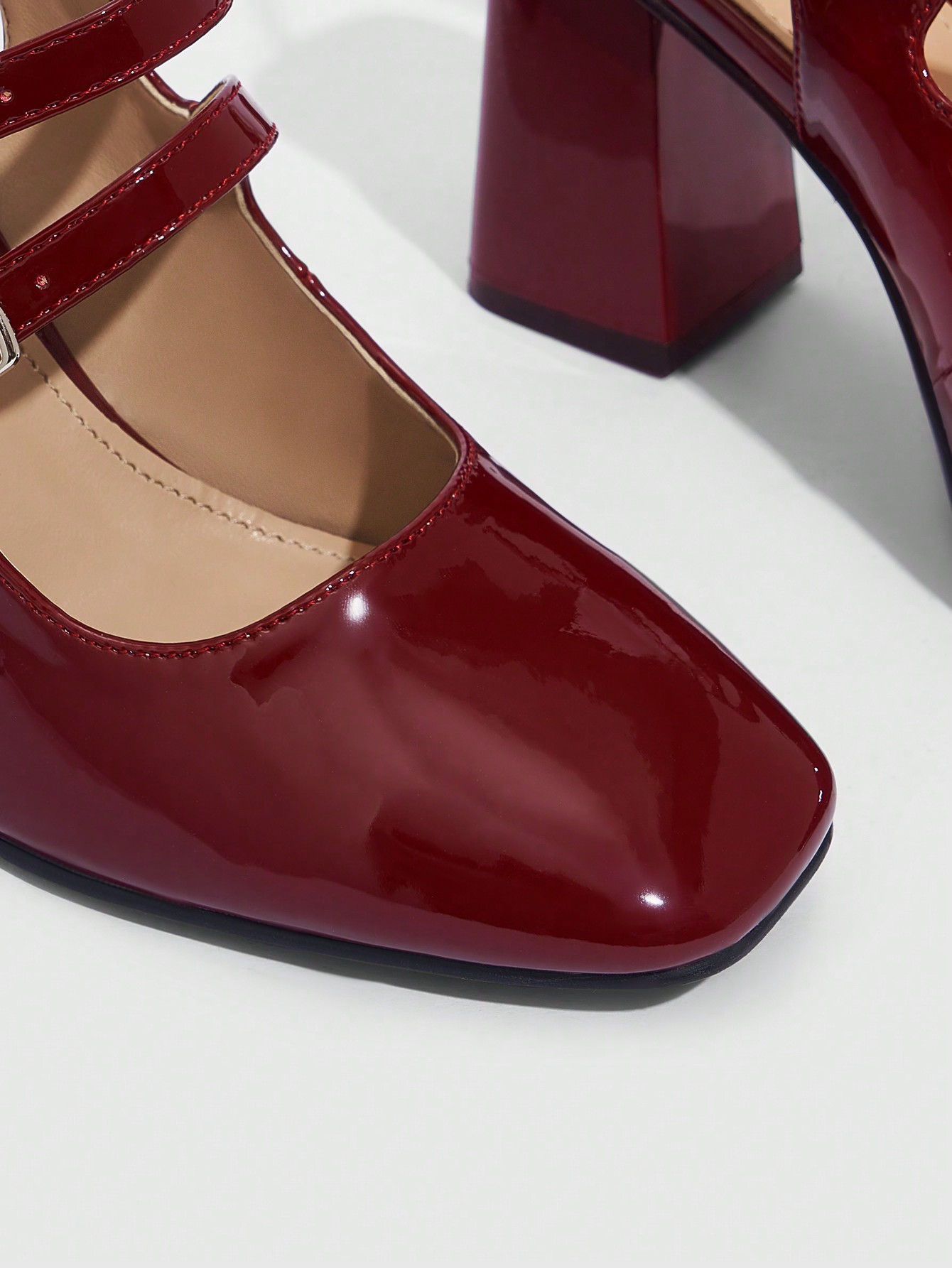 In Burgundy Women Pumps