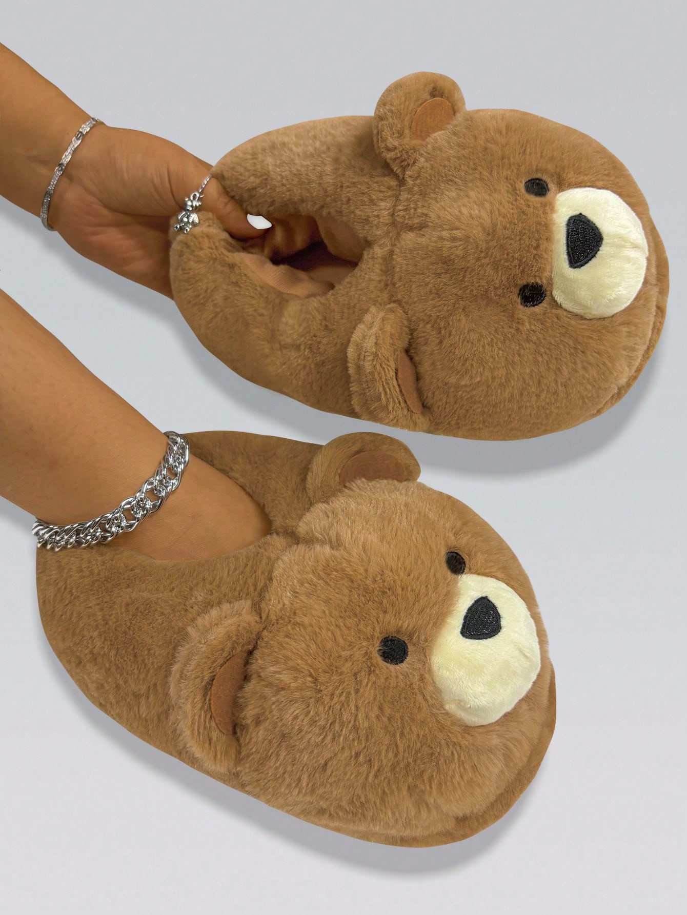 In Brown Women Home Slippers