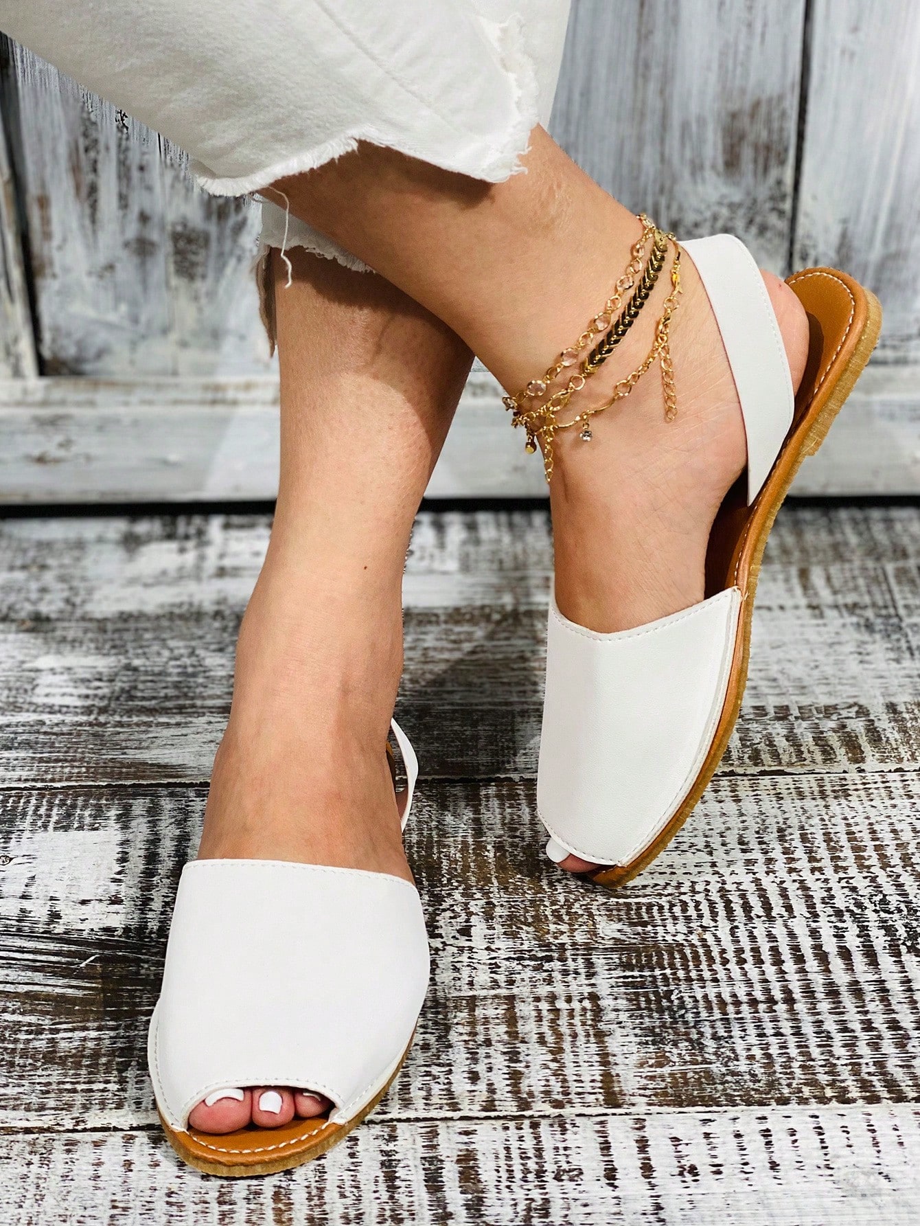 In White Women Flats