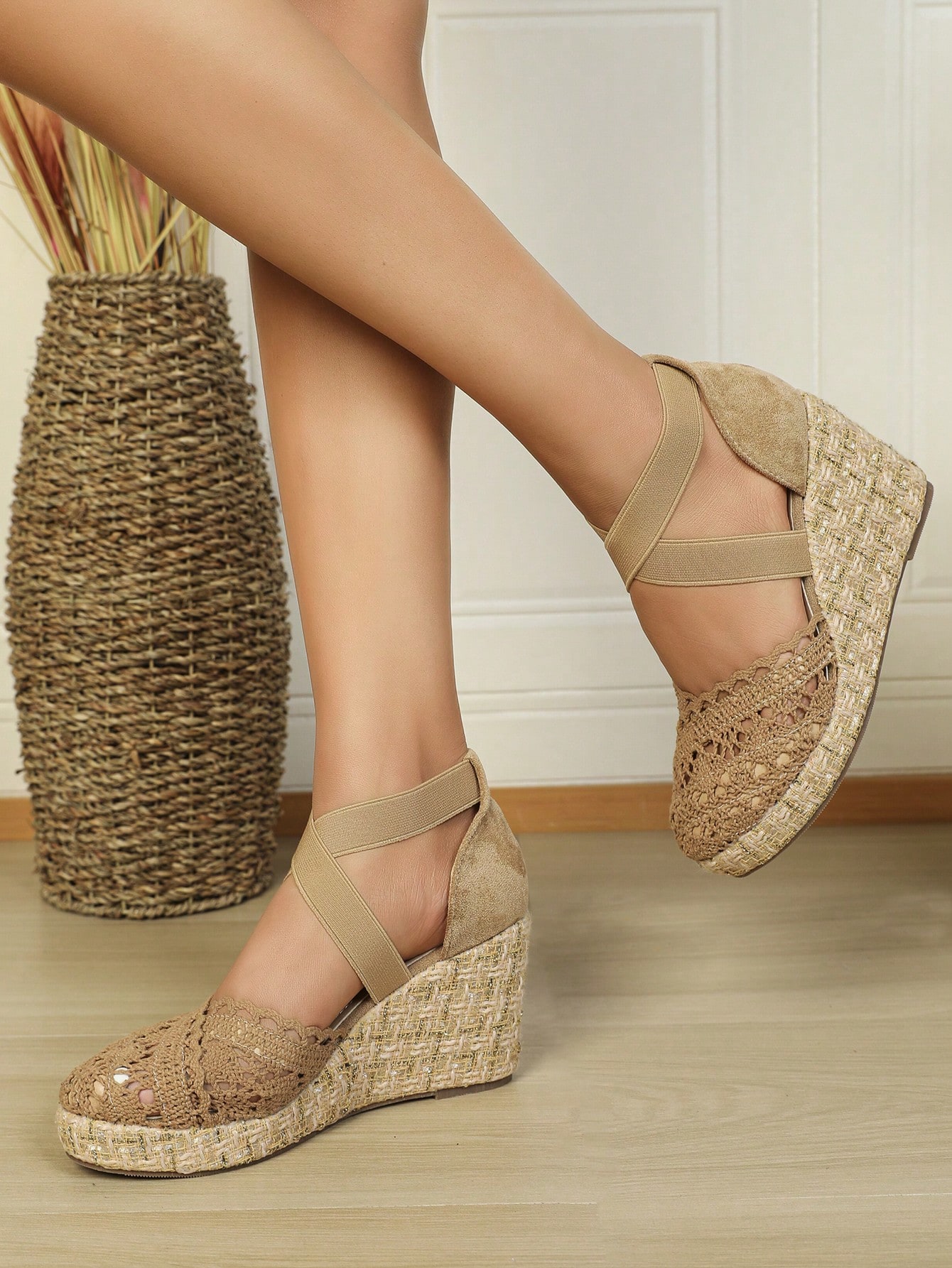 In Khaki Women Wedges & Flatform