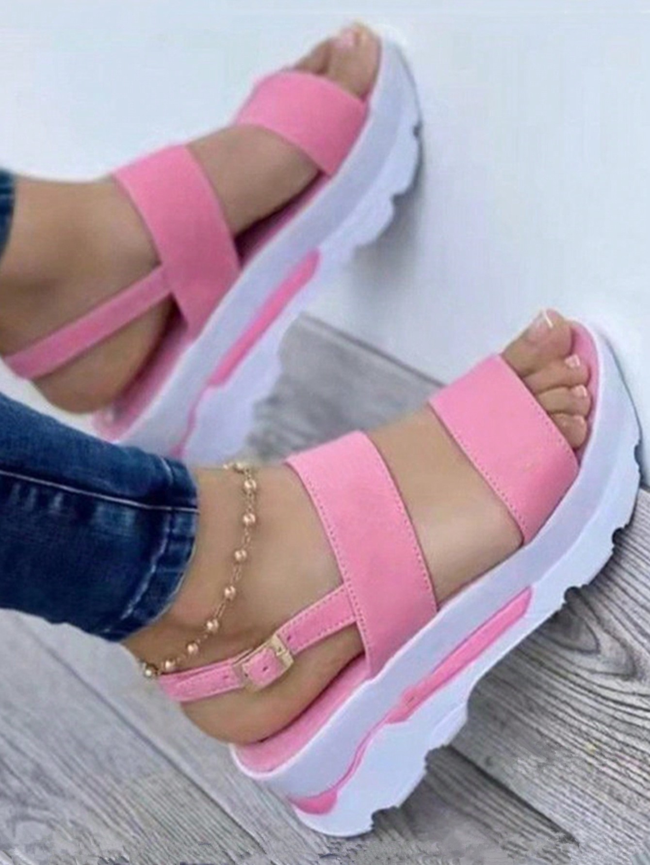 In Pink Women Platforms & Wedge Sandals