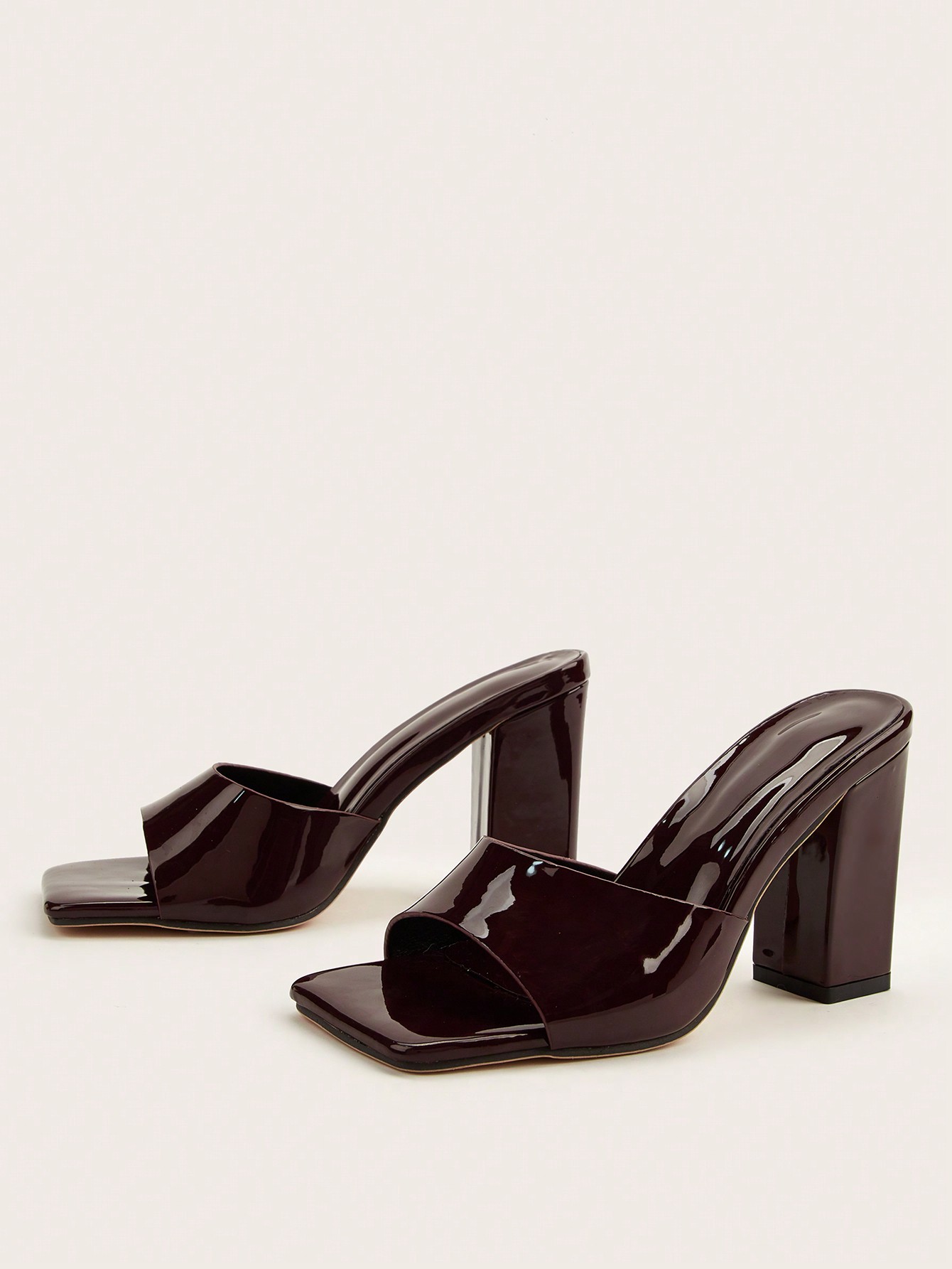 In Coffee Brown Women Heeled Sandals