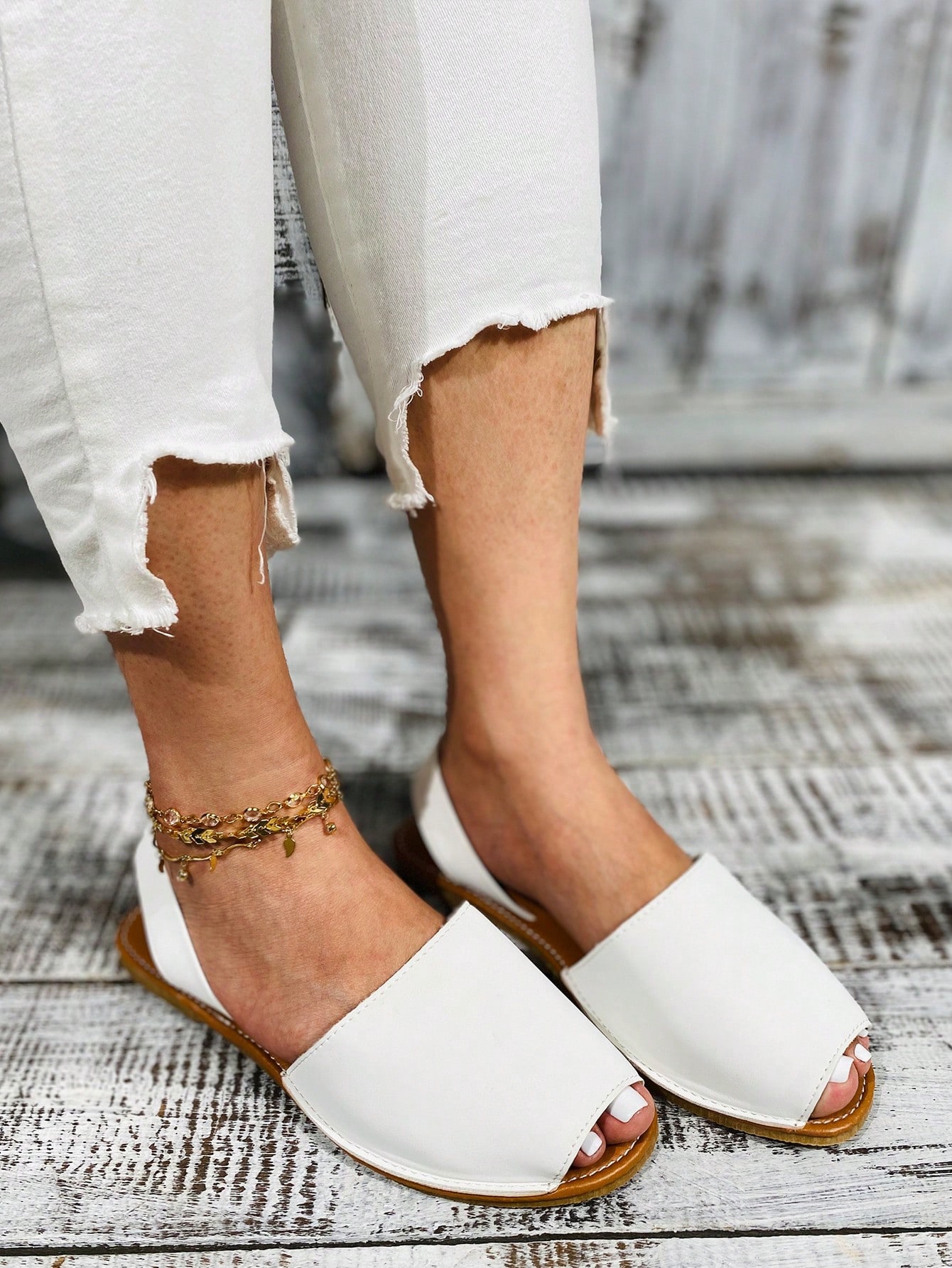 In White Women Flats