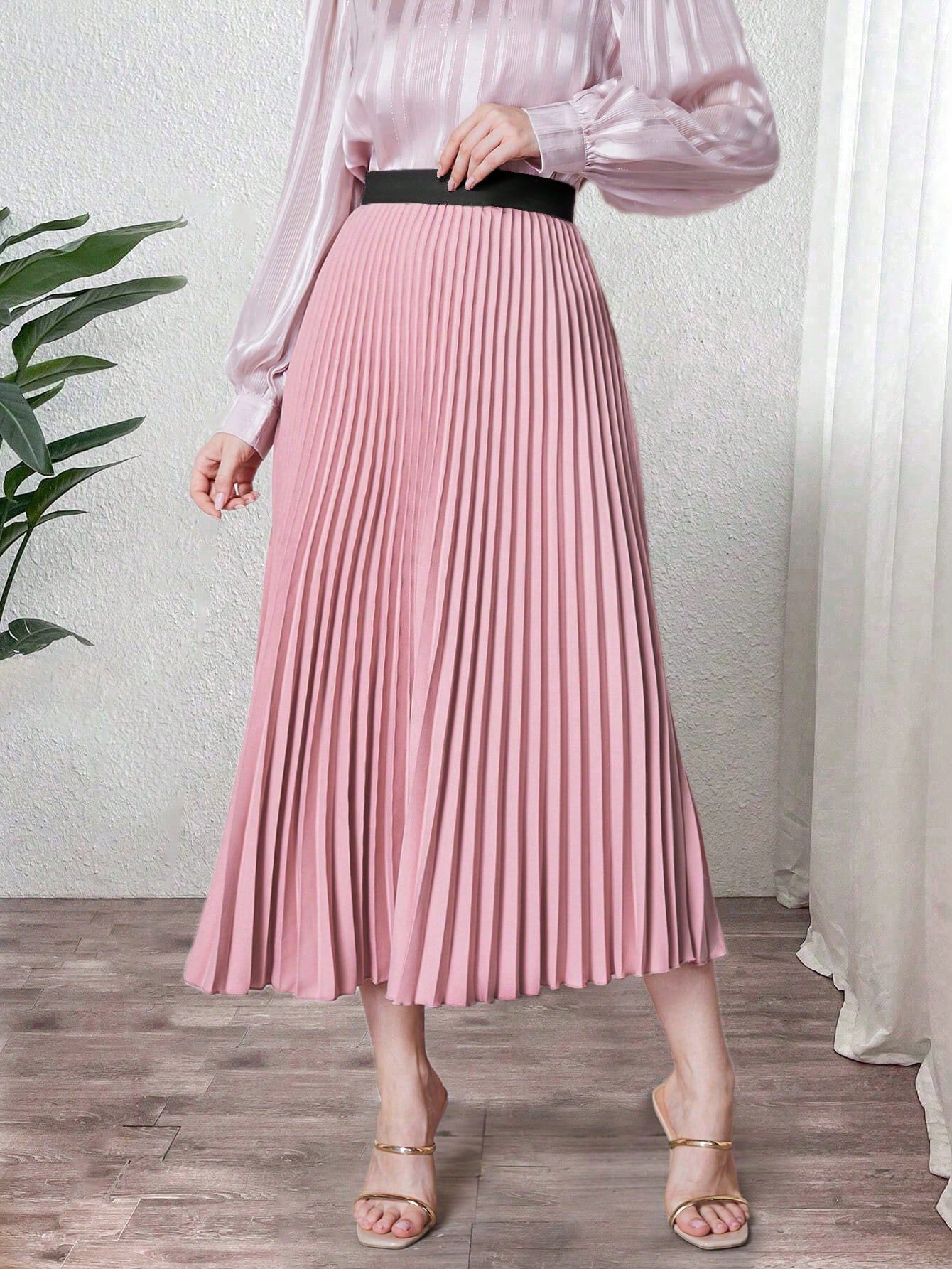 In Pink Women Skirts