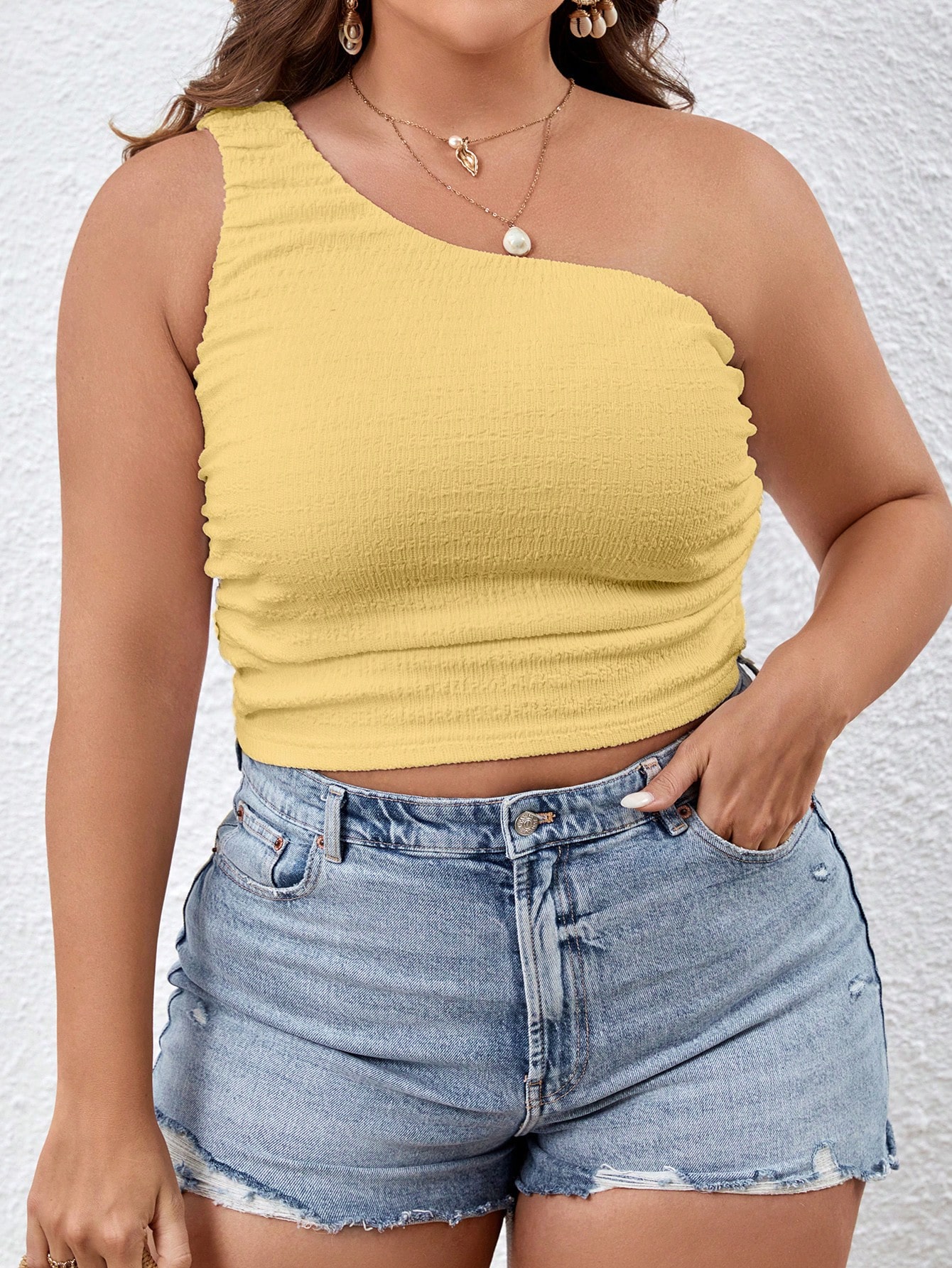 In Casual Plus Size Women Tops