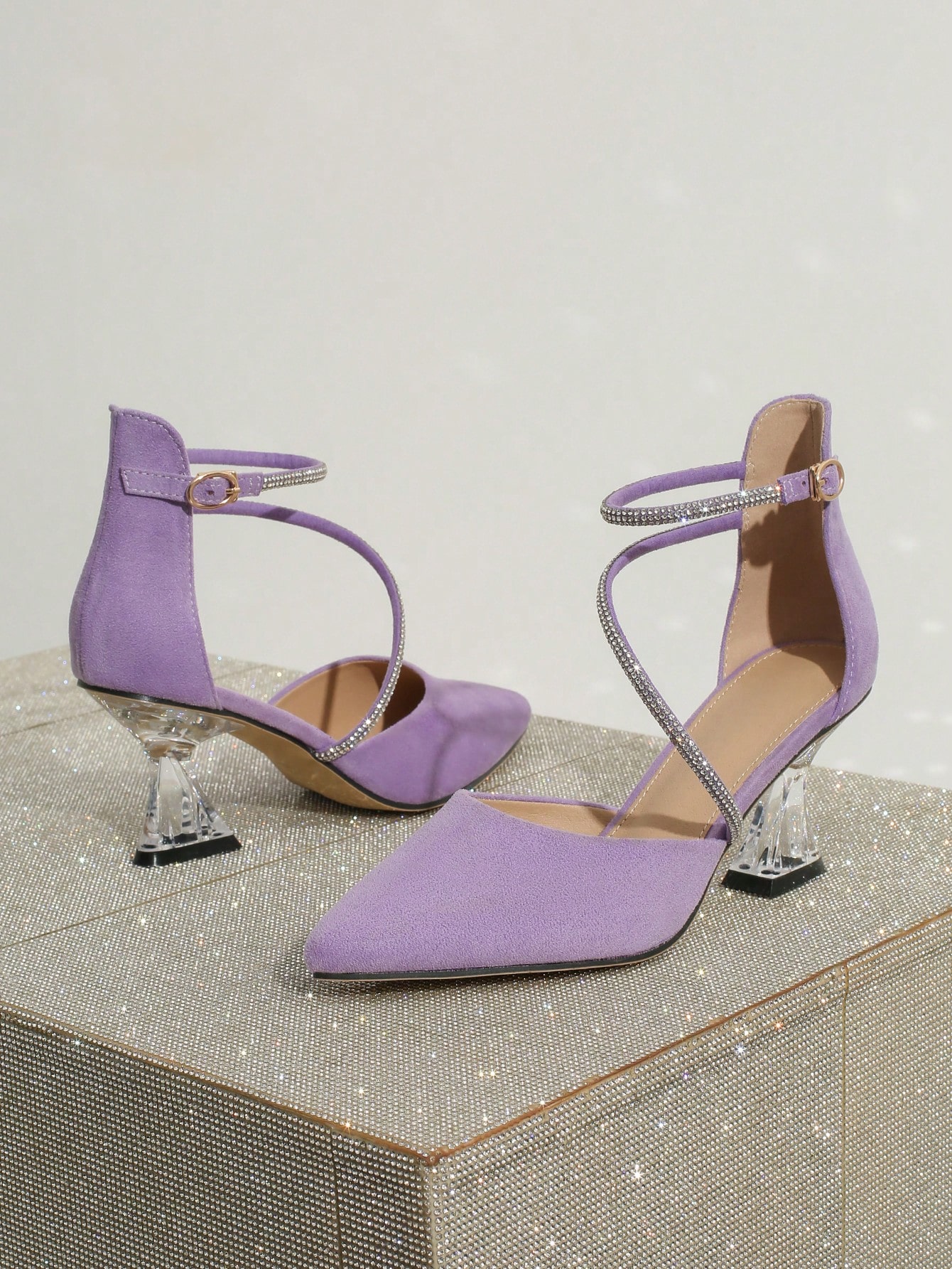 In Purple Women Pumps