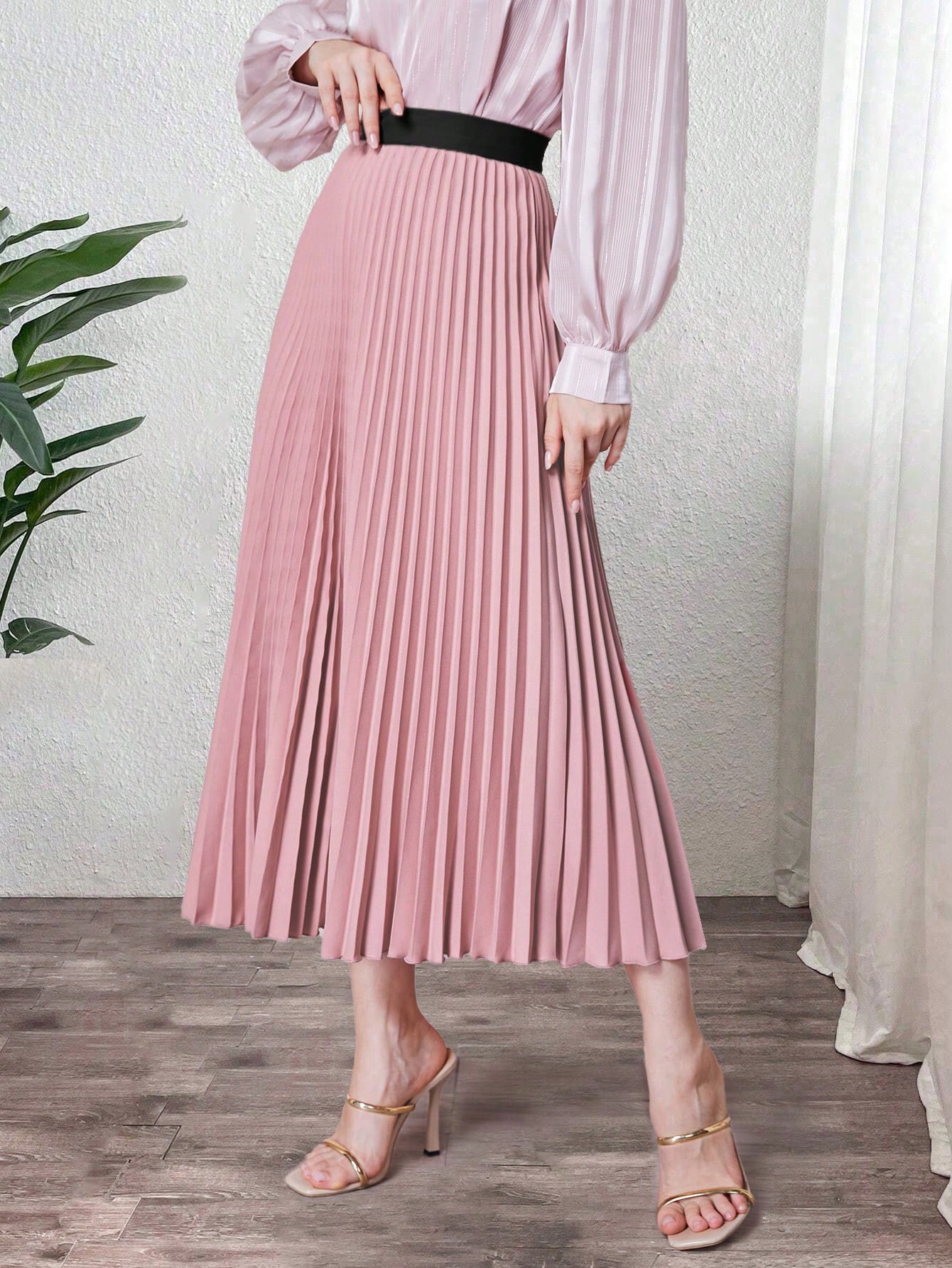 In Pink Women Skirts