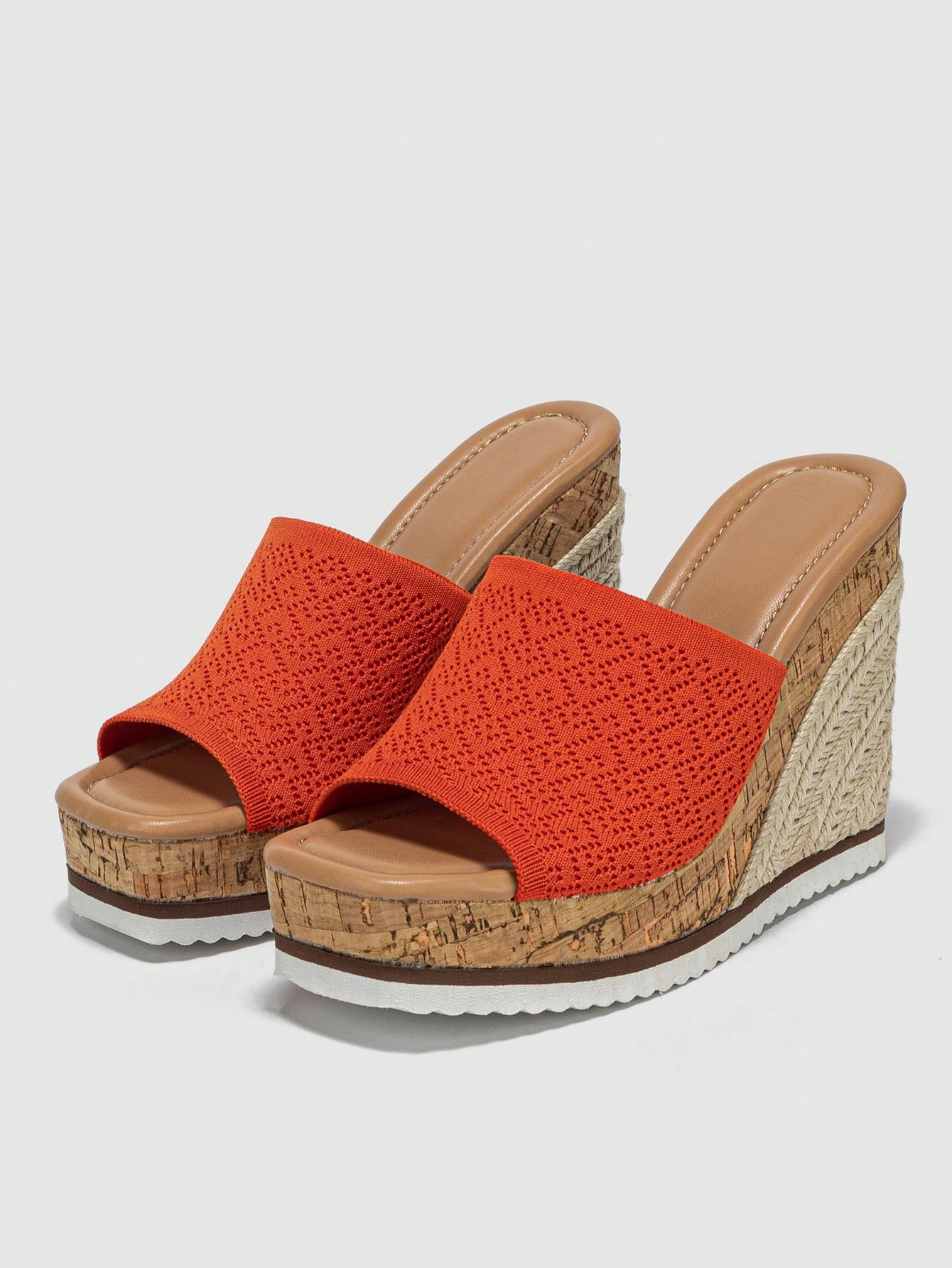 In Orange Women Platforms & Wedge Sandals