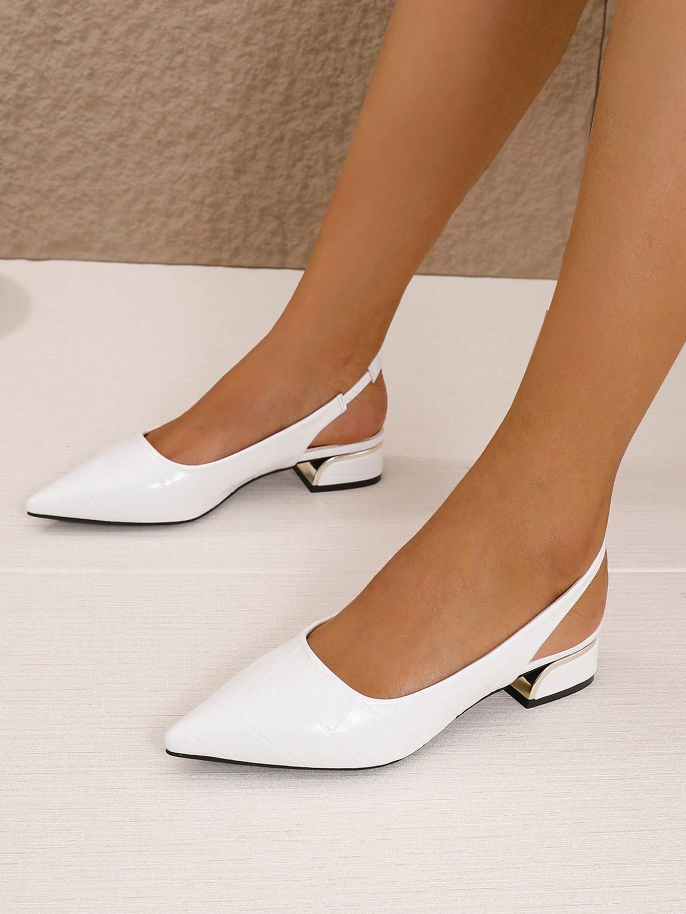 In White Women Flats