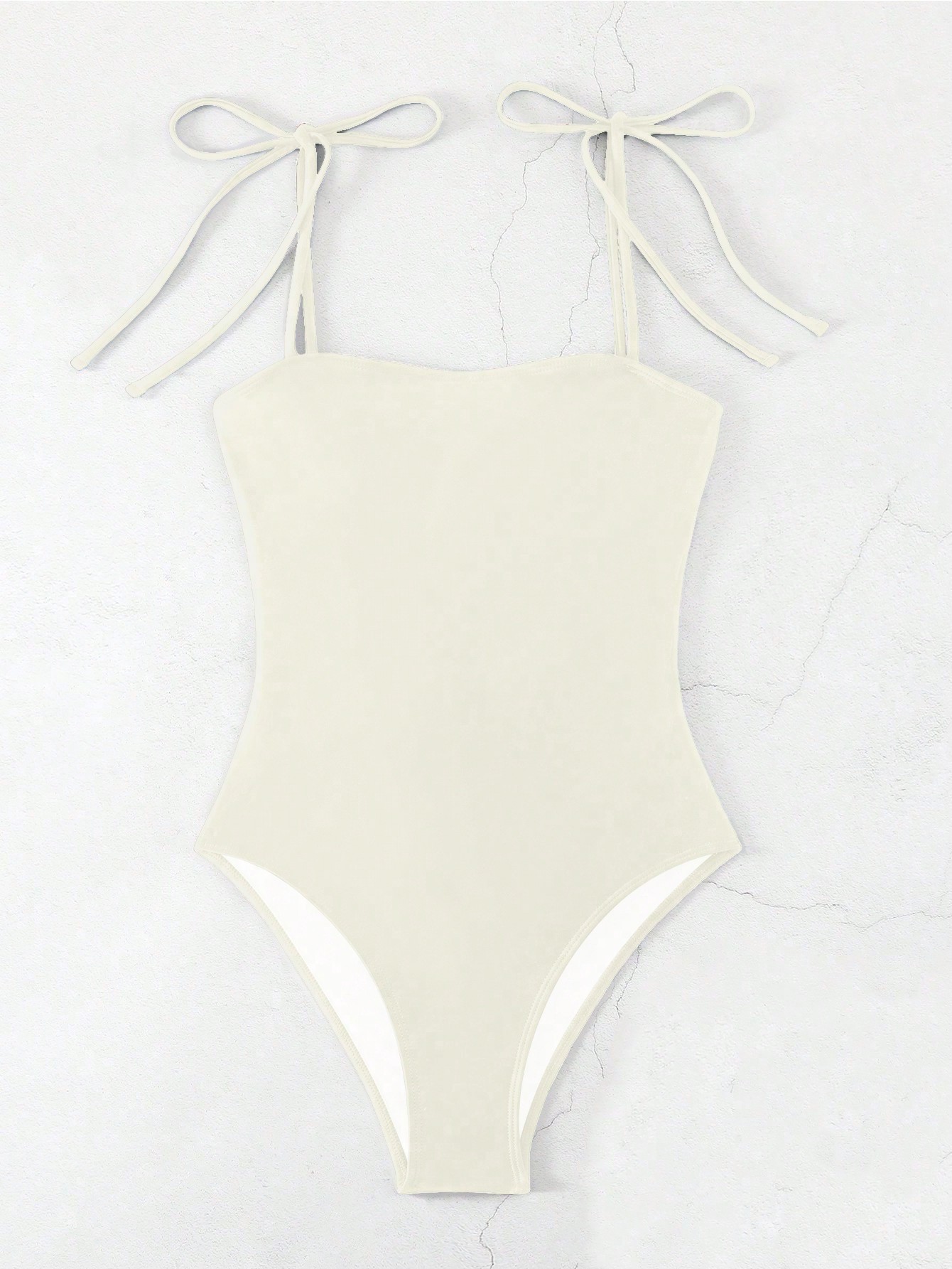 In Beige Women One-Pieces