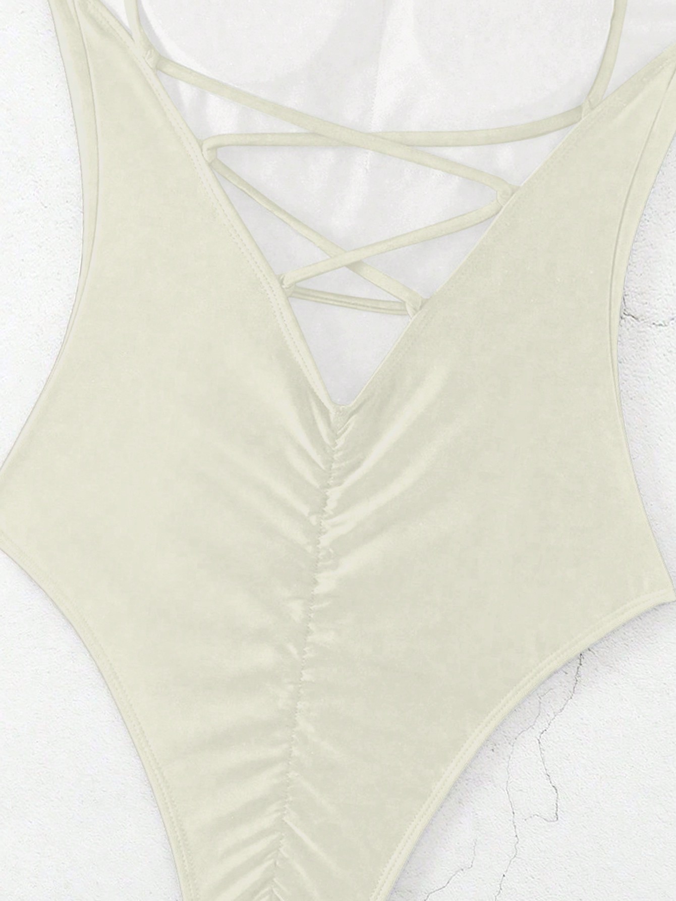 In Beige Women One-Pieces