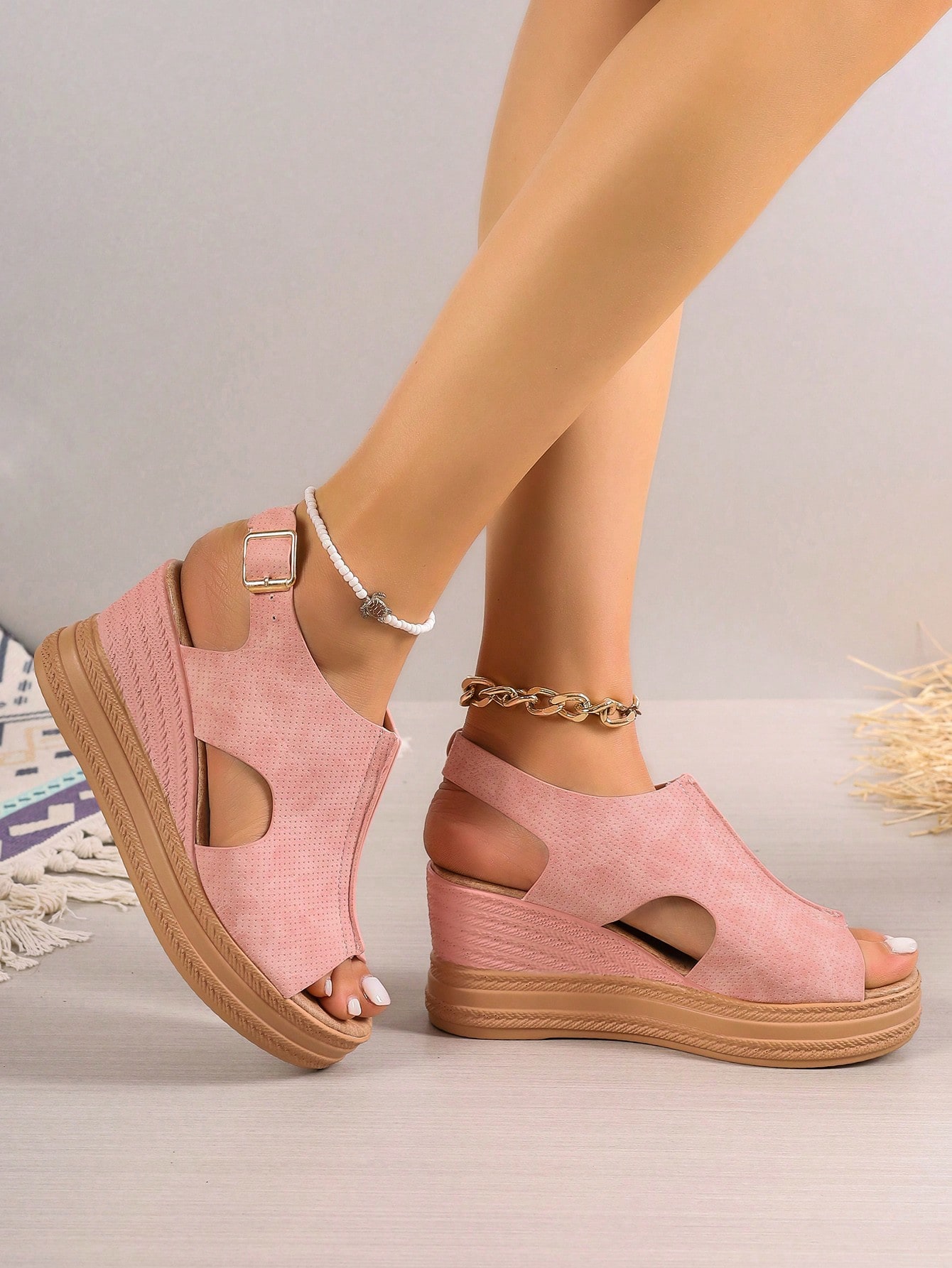 In Pink Women Platforms & Wedge Sandals