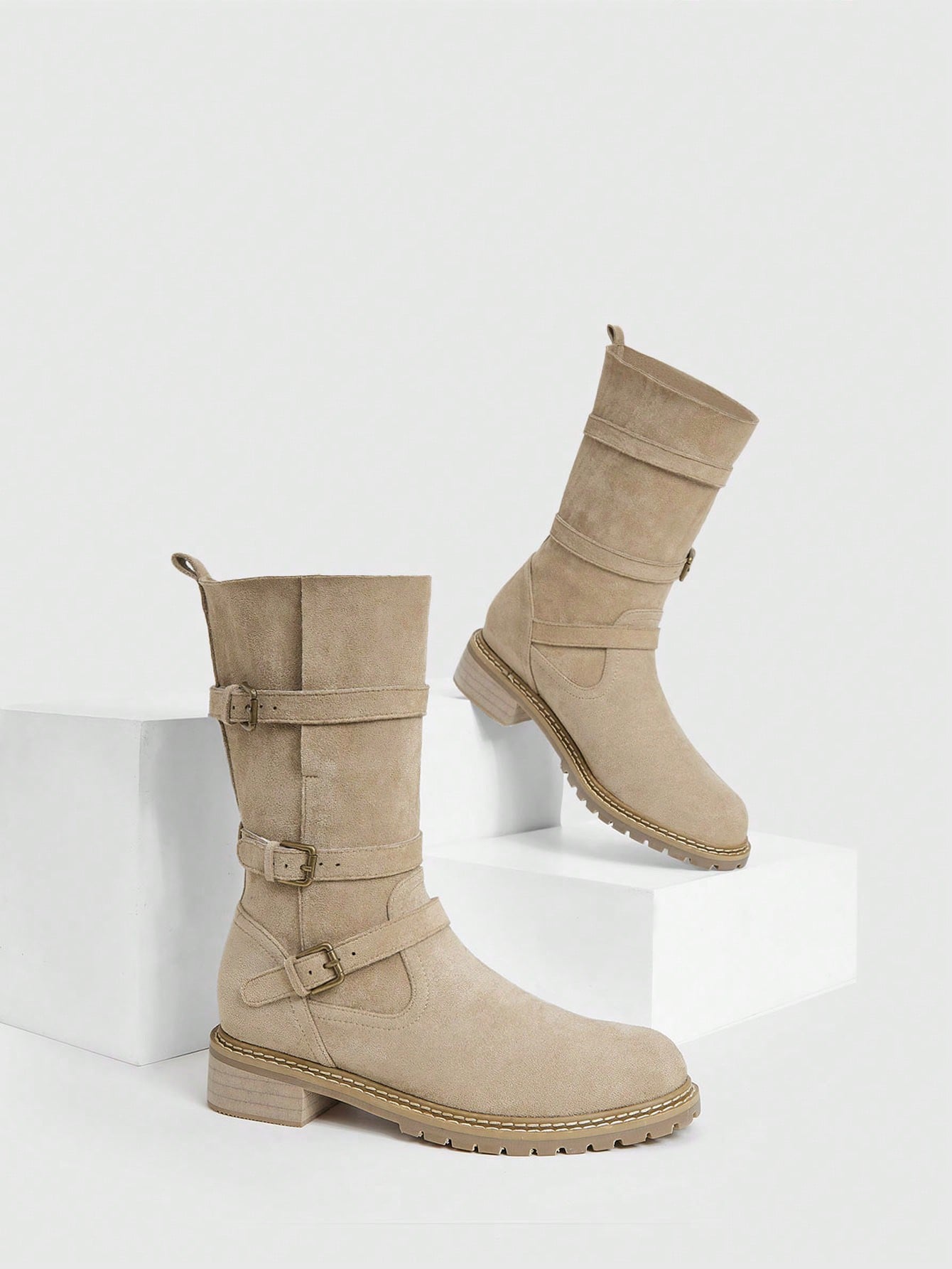 In Camel Women Fashion Boots