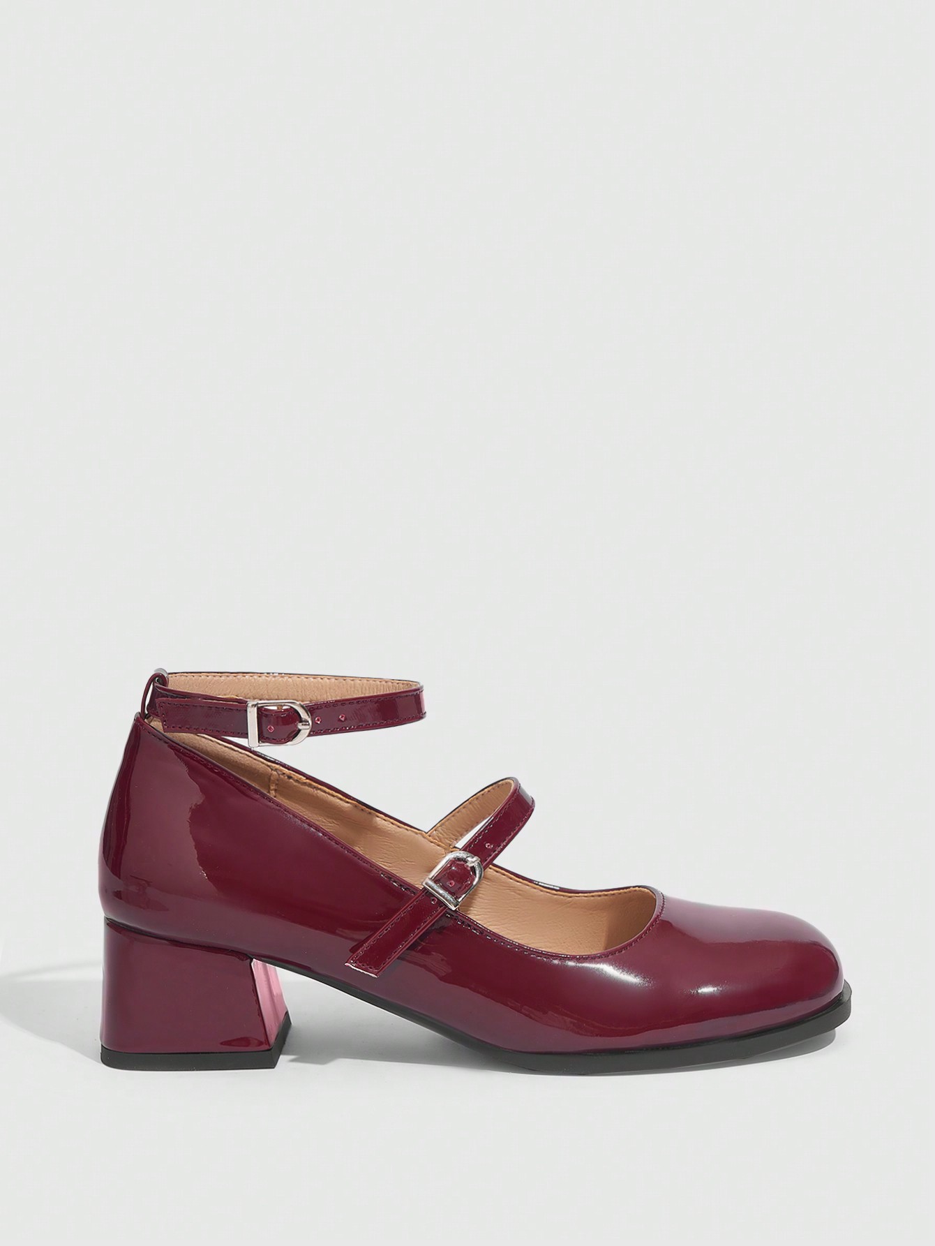 In Burgundy Women Pumps