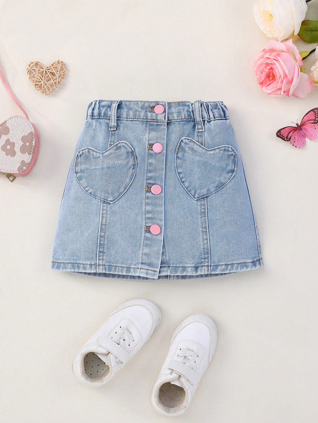 Young Girls Denim Skirts