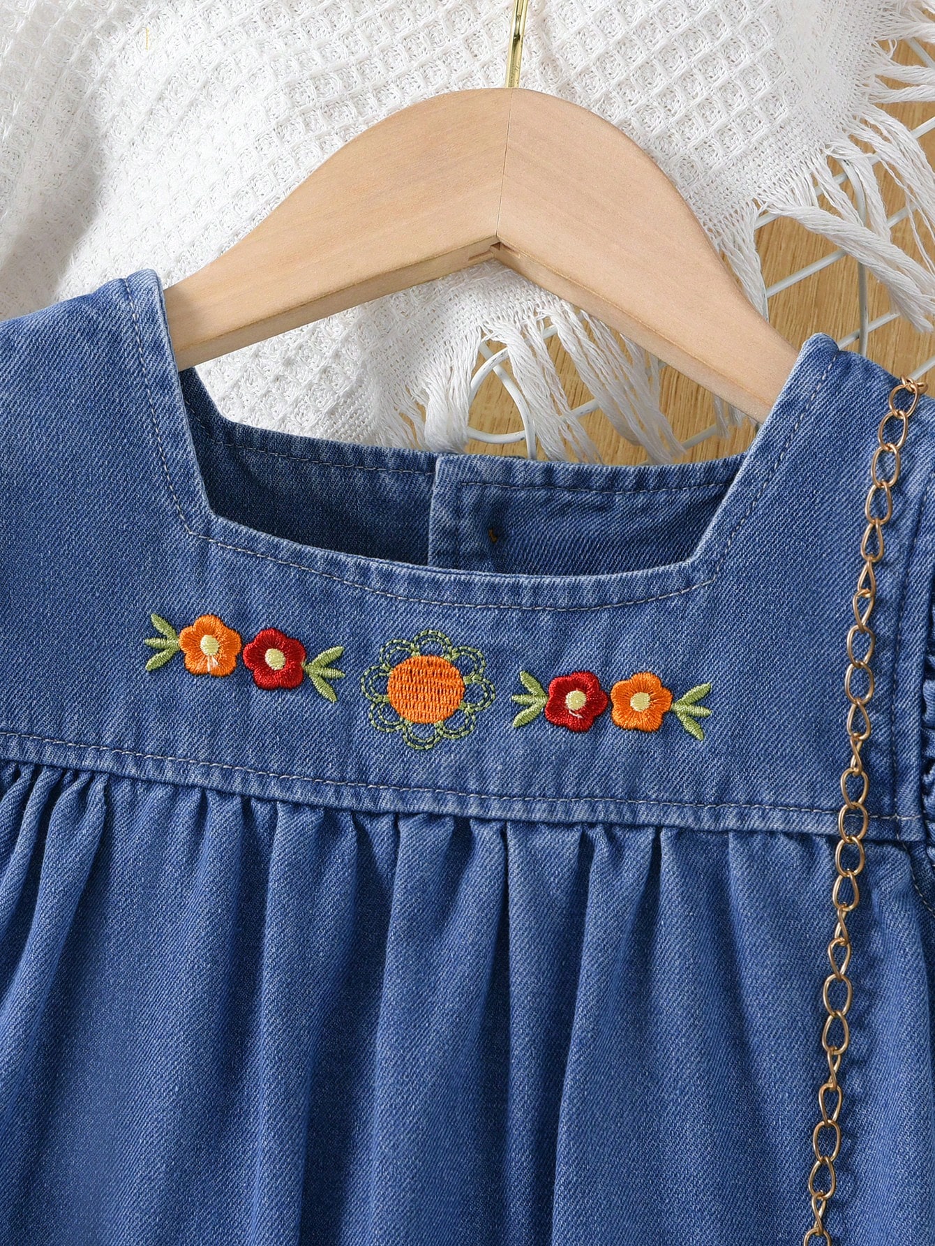 Young Girls Denim Dresses