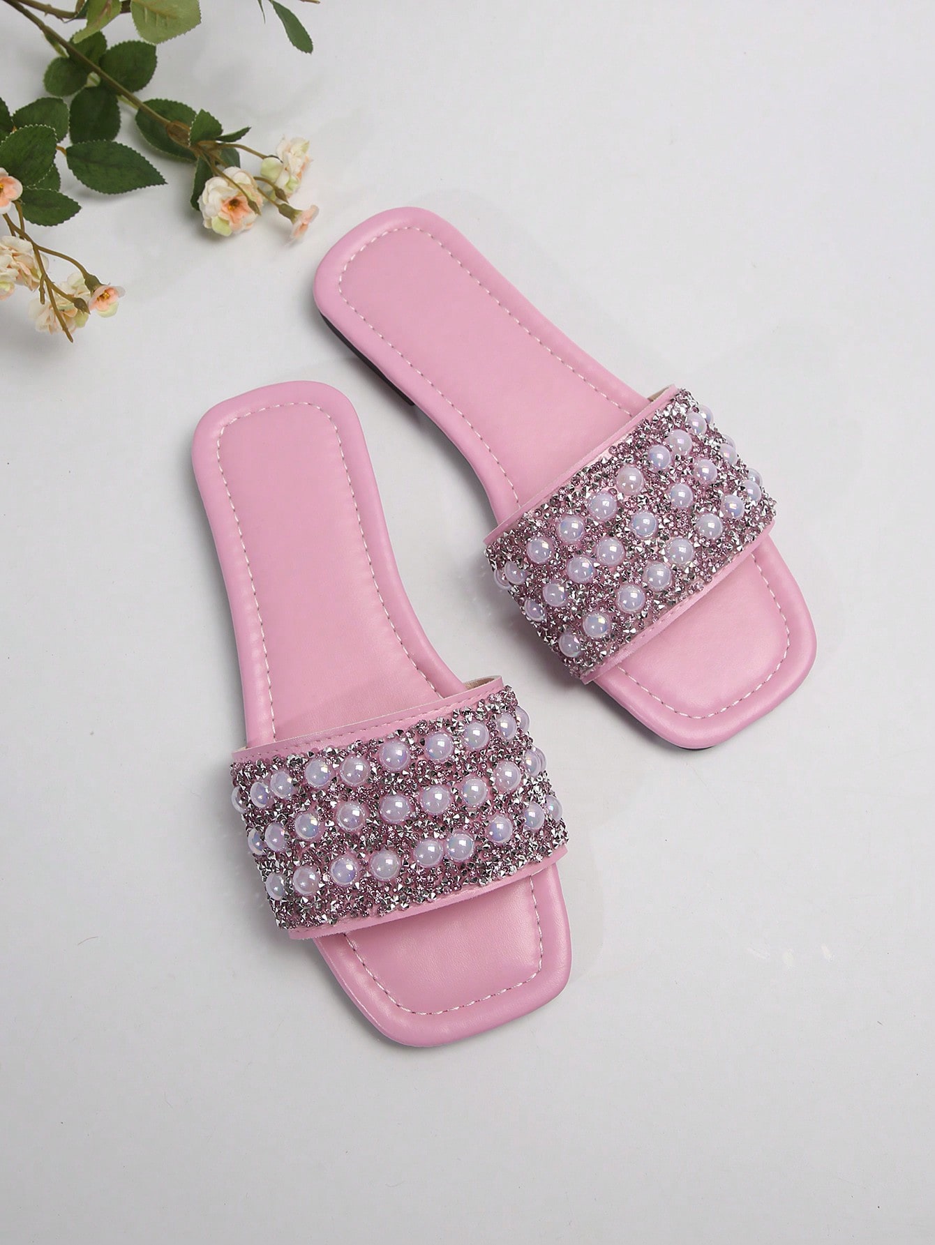 In Pink Women Flat Sandals