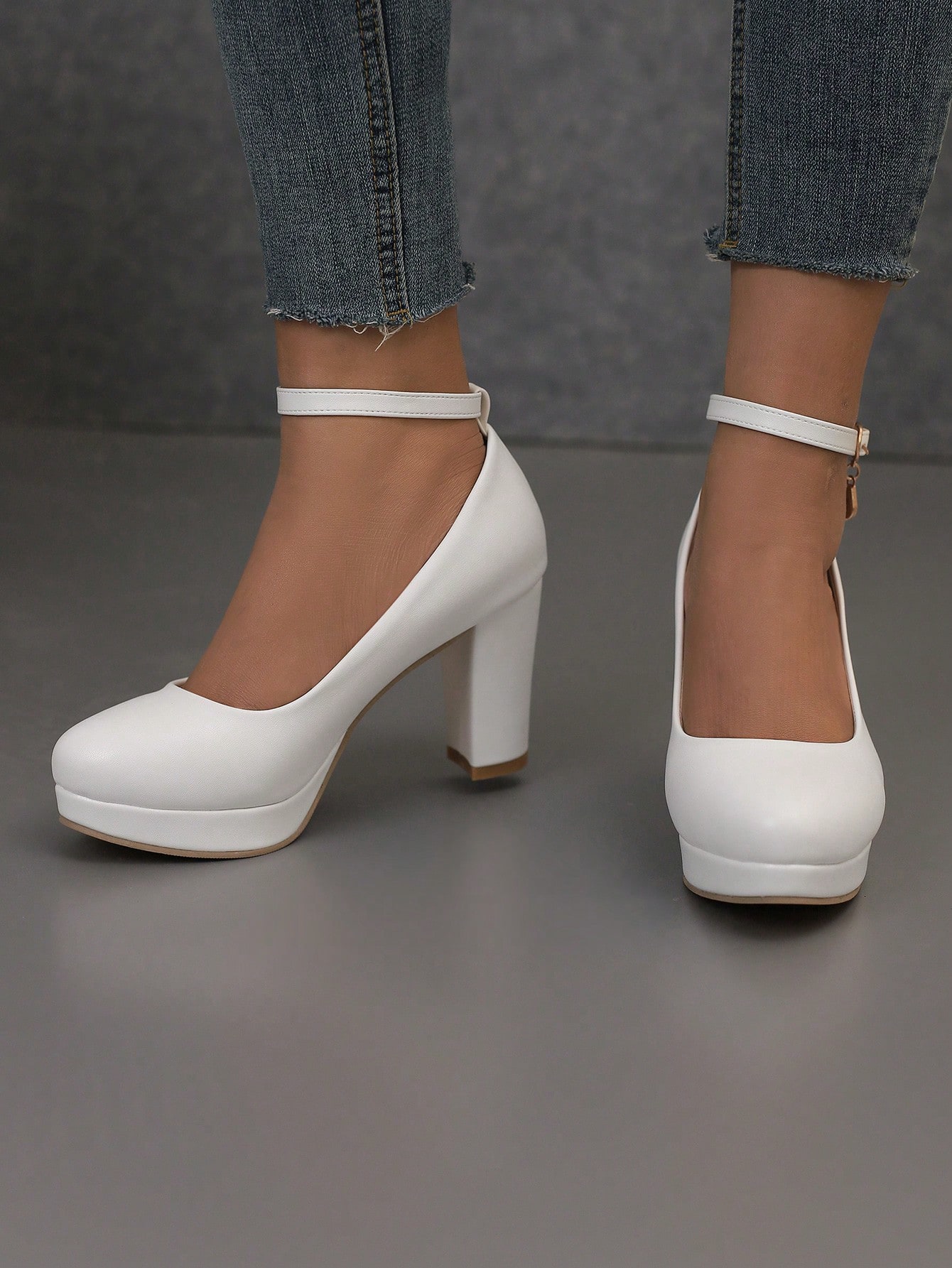 In White Women Pumps