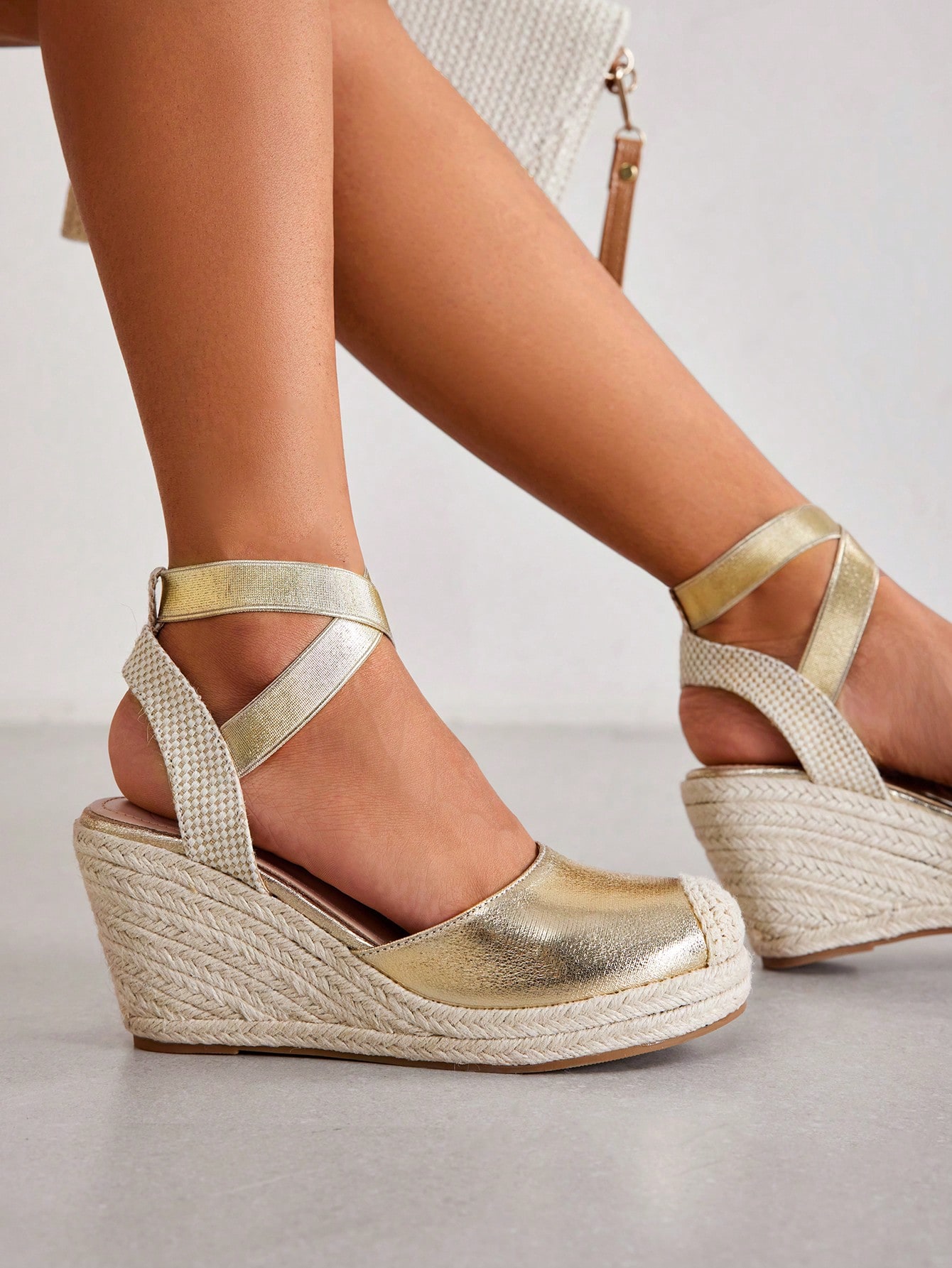 In Gold Women Wedges & Flatform