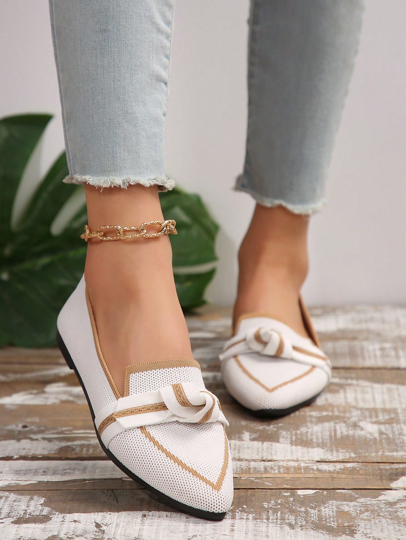 In White Women Flats