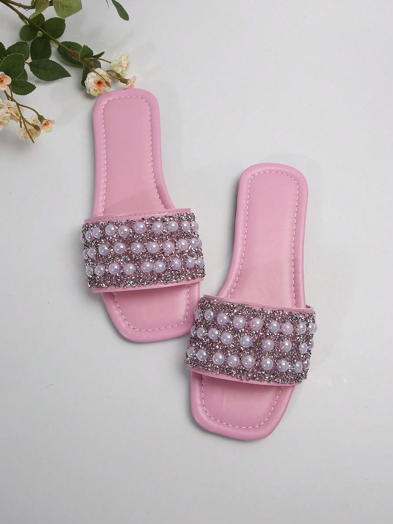 In Pink Women Flat Sandals