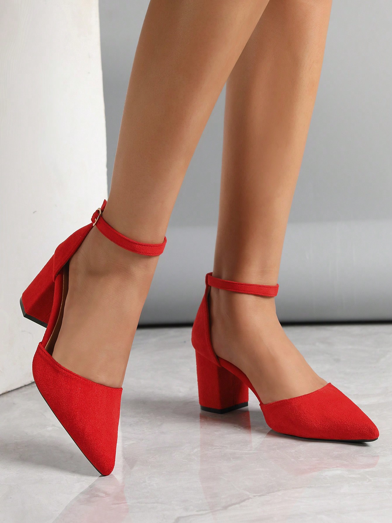 In Red Women Pumps