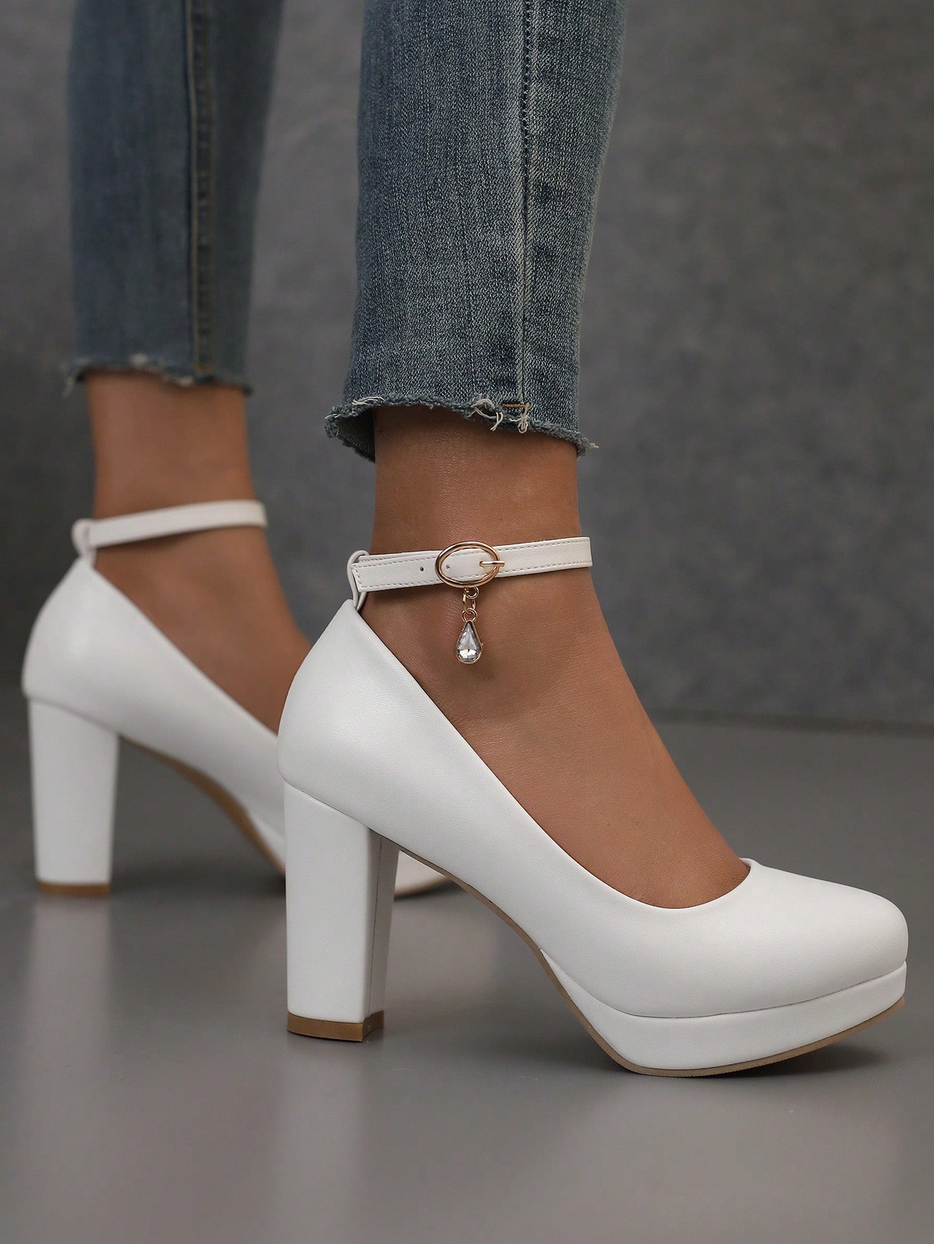 In White Women Pumps