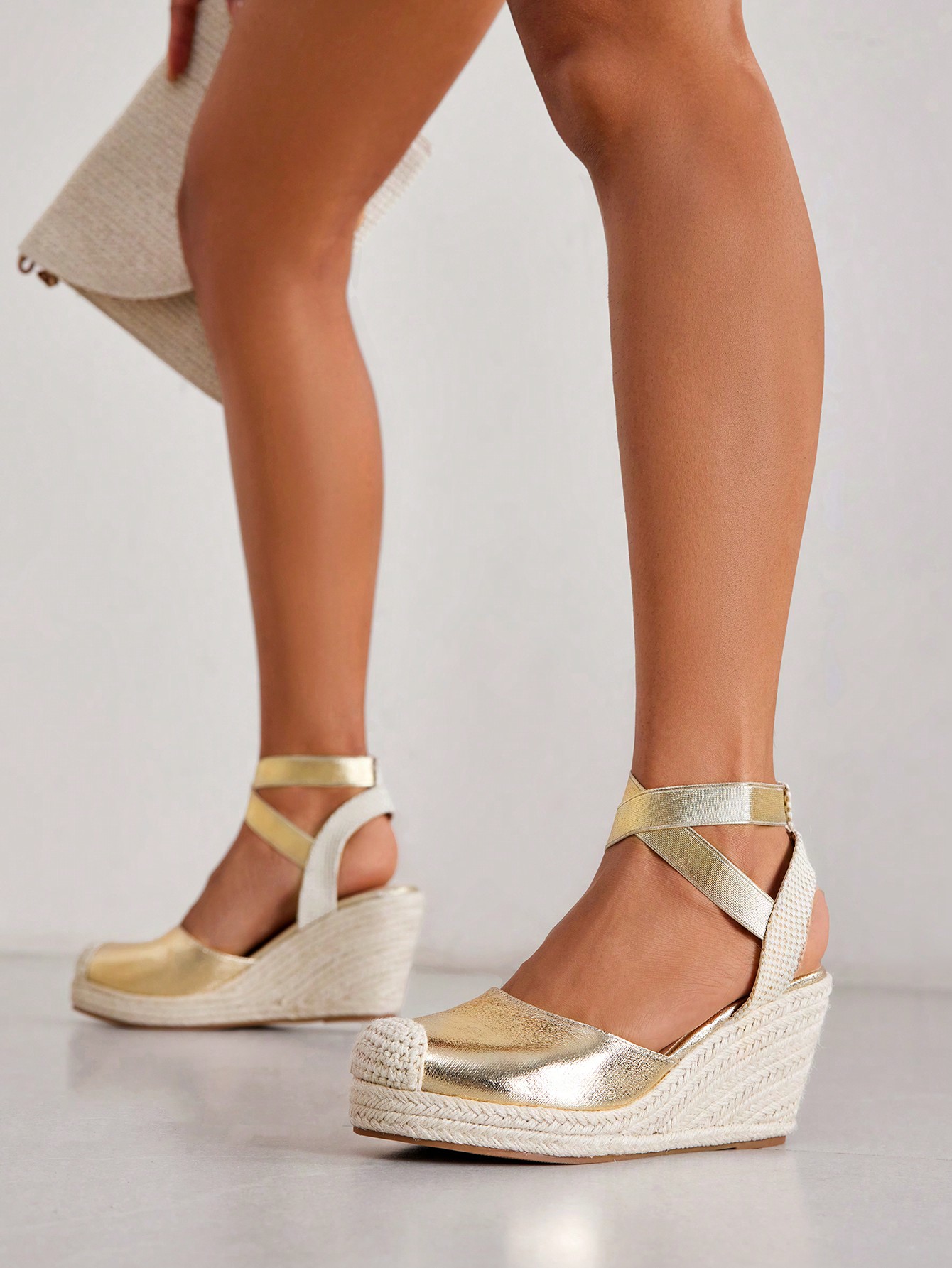 In Gold Women Wedges & Flatform