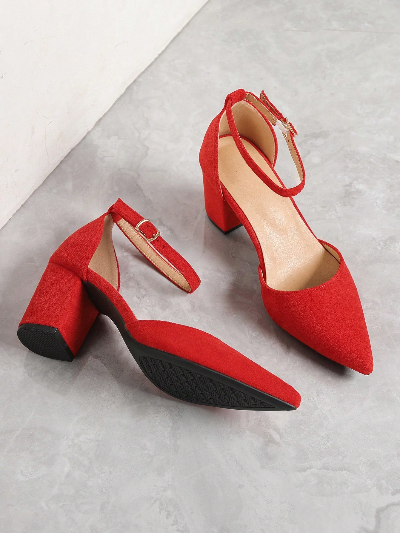 In Red Women Pumps