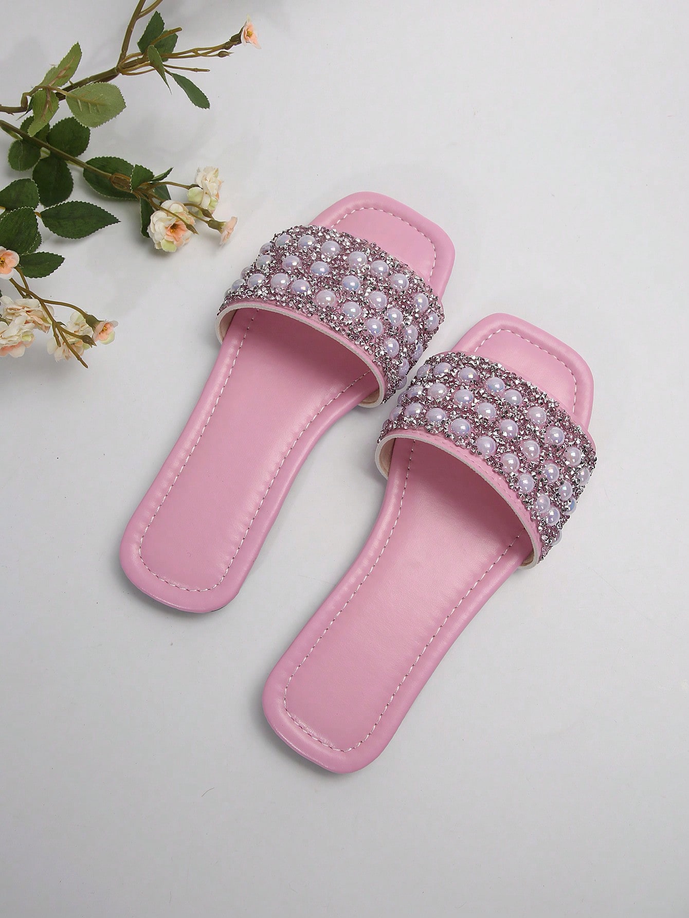 In Pink Women Flat Sandals