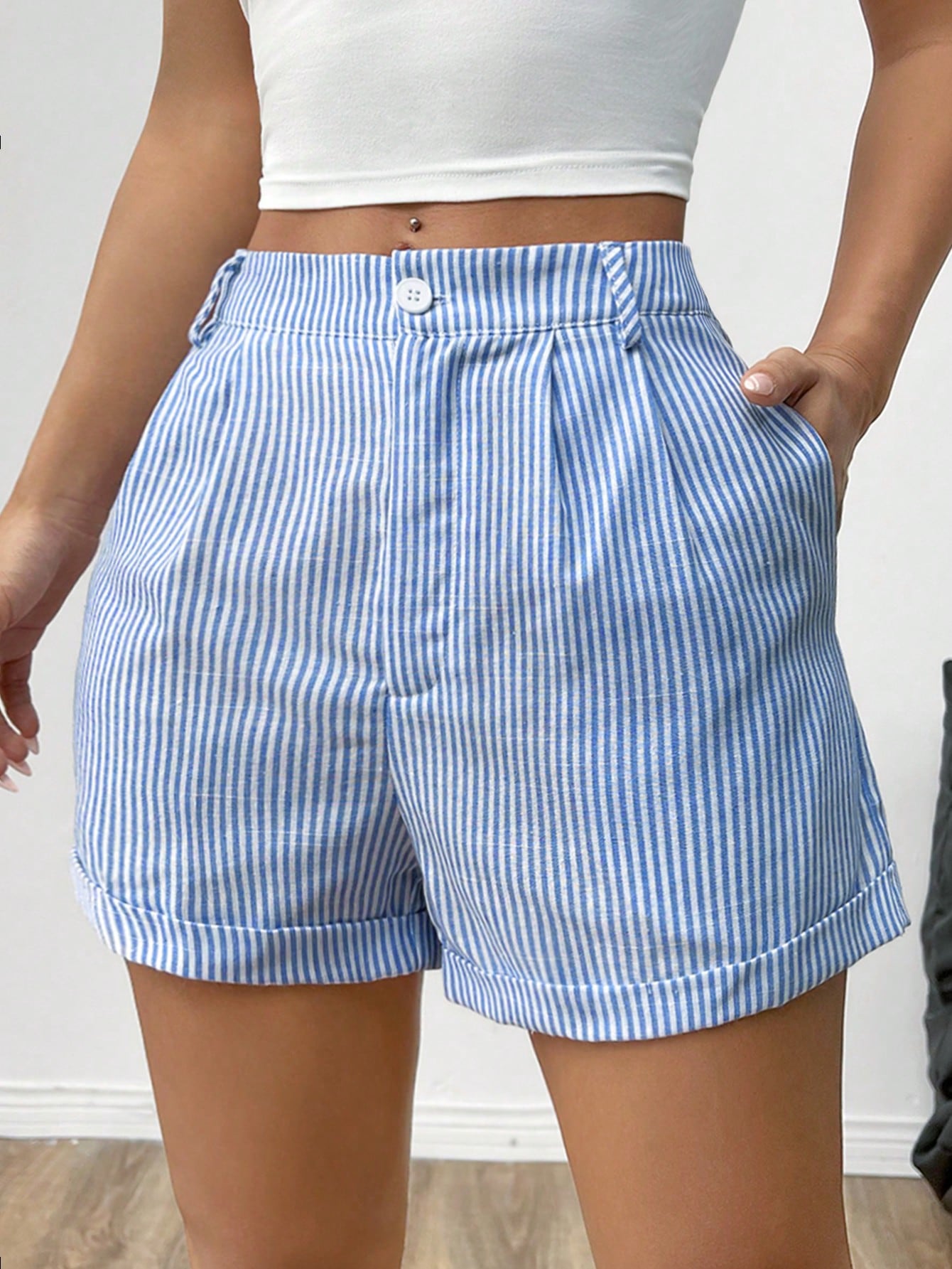 In Blue Women Shorts