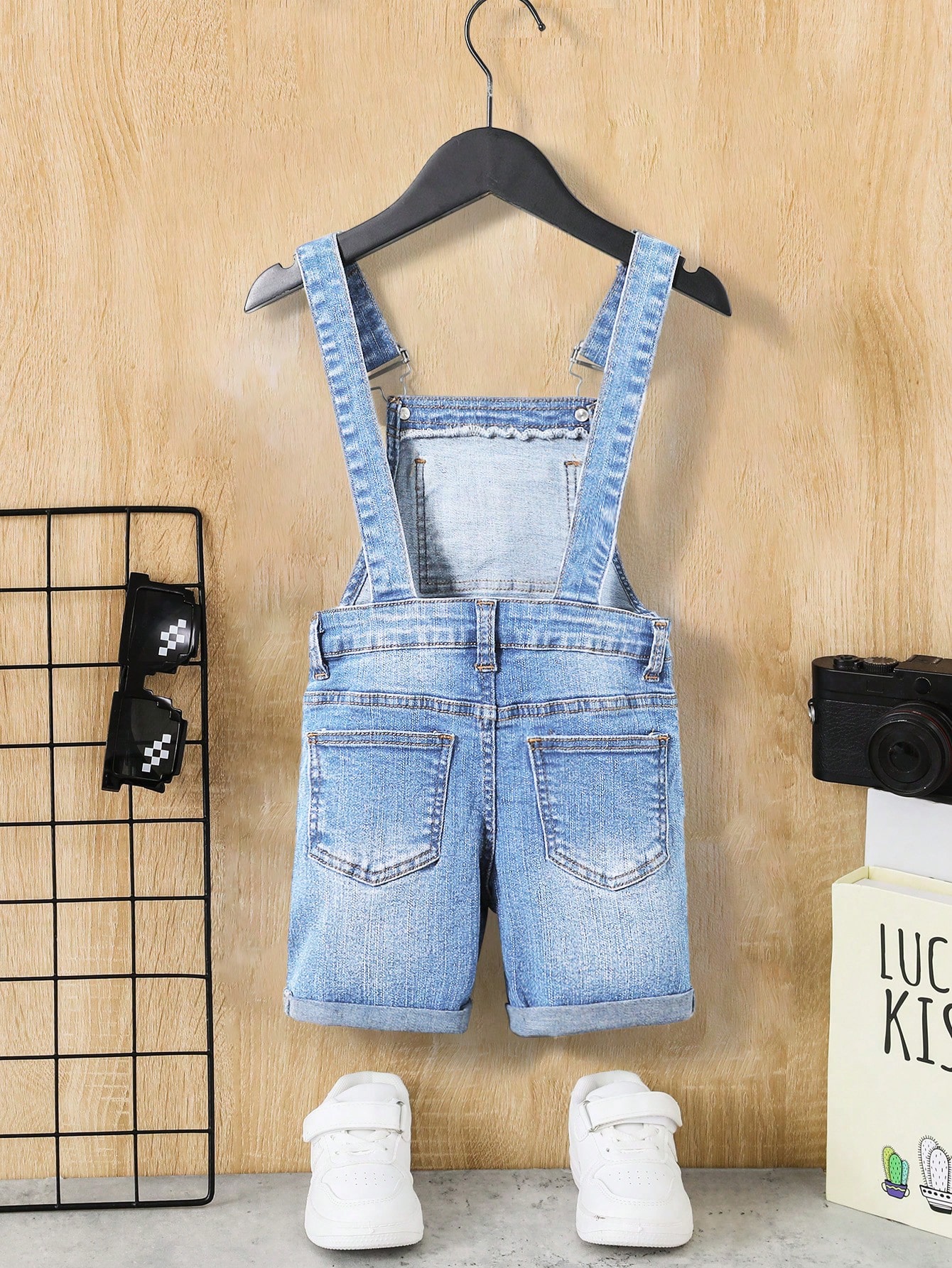 Young Boys Denim Overalls & Jumpsuits