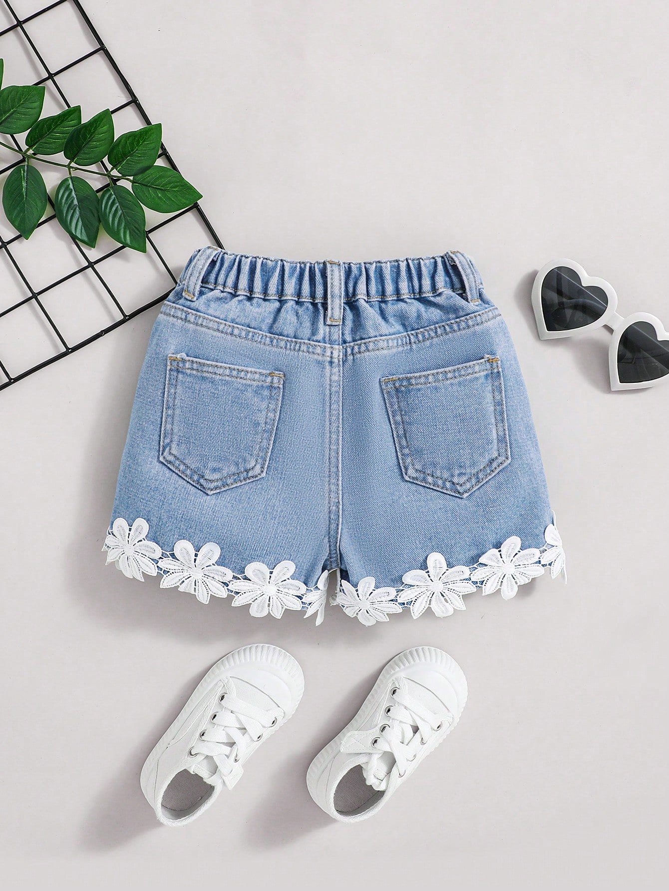 Young Girls Denim Shorts