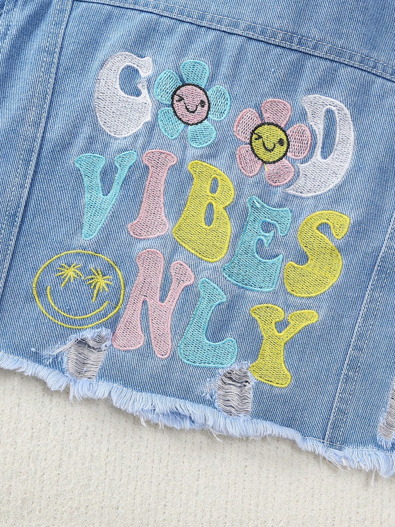 Young Girls Denim Jackets & Coats