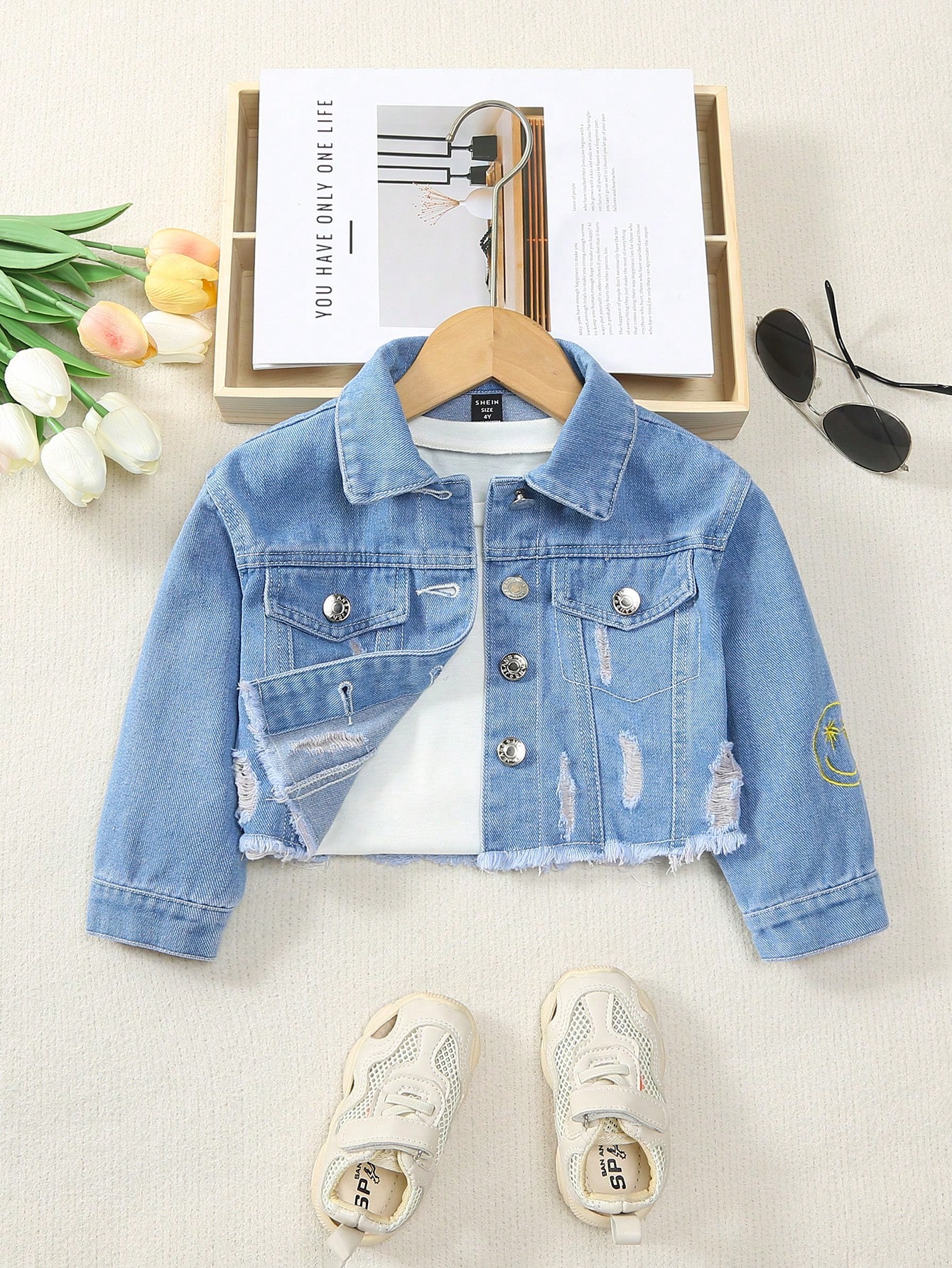 Young Girls Denim Jackets & Coats