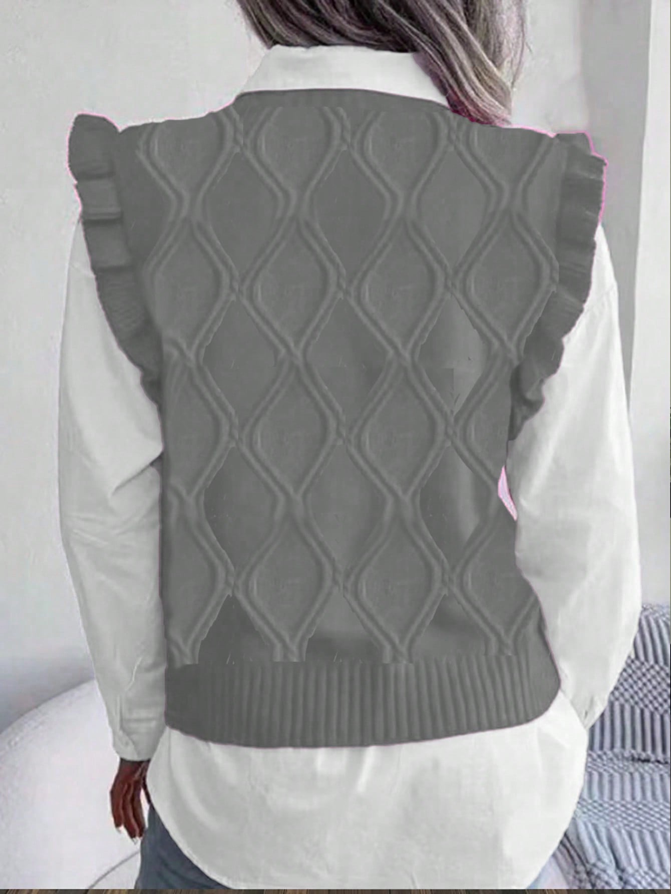 In Casual Plus Size Sweater Vests