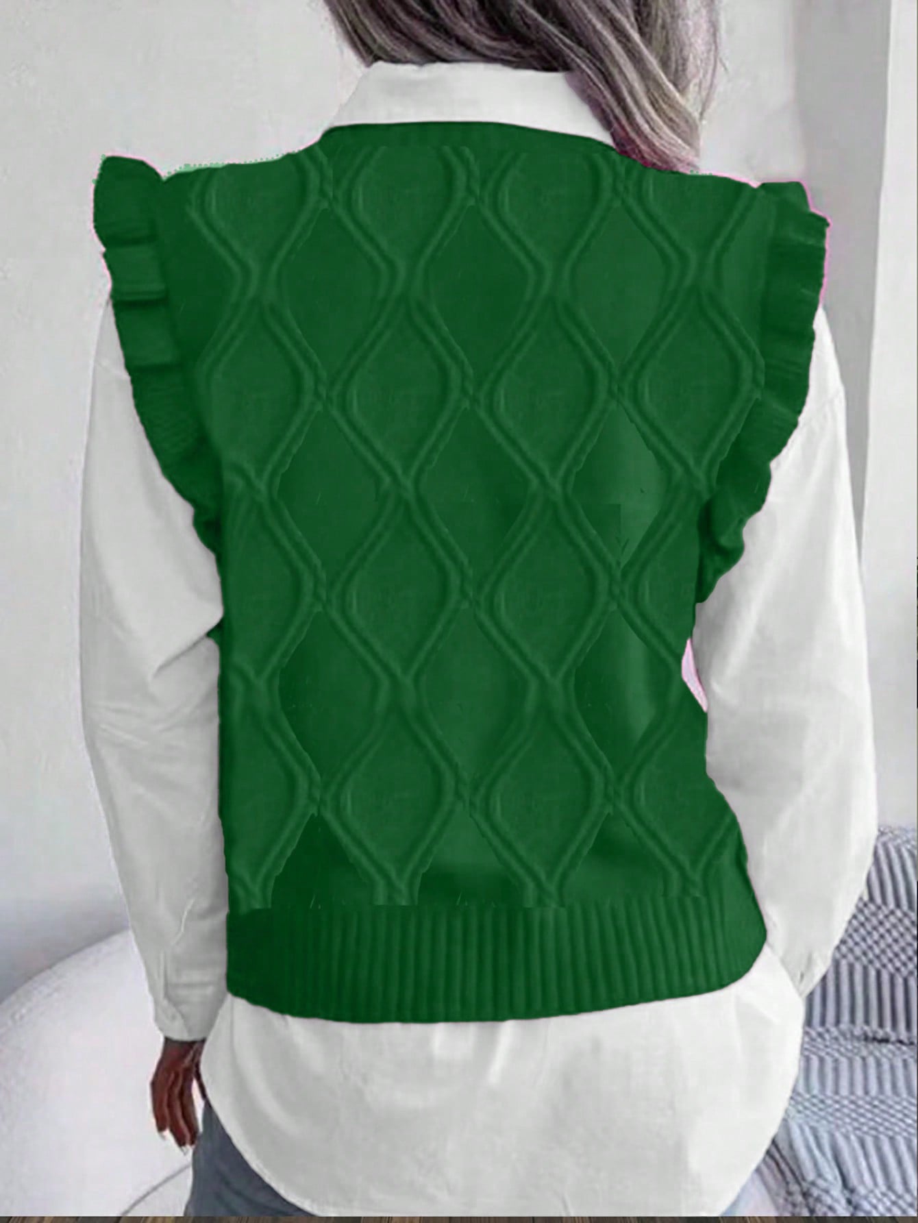 In Casual Plus Size Sweater Vests