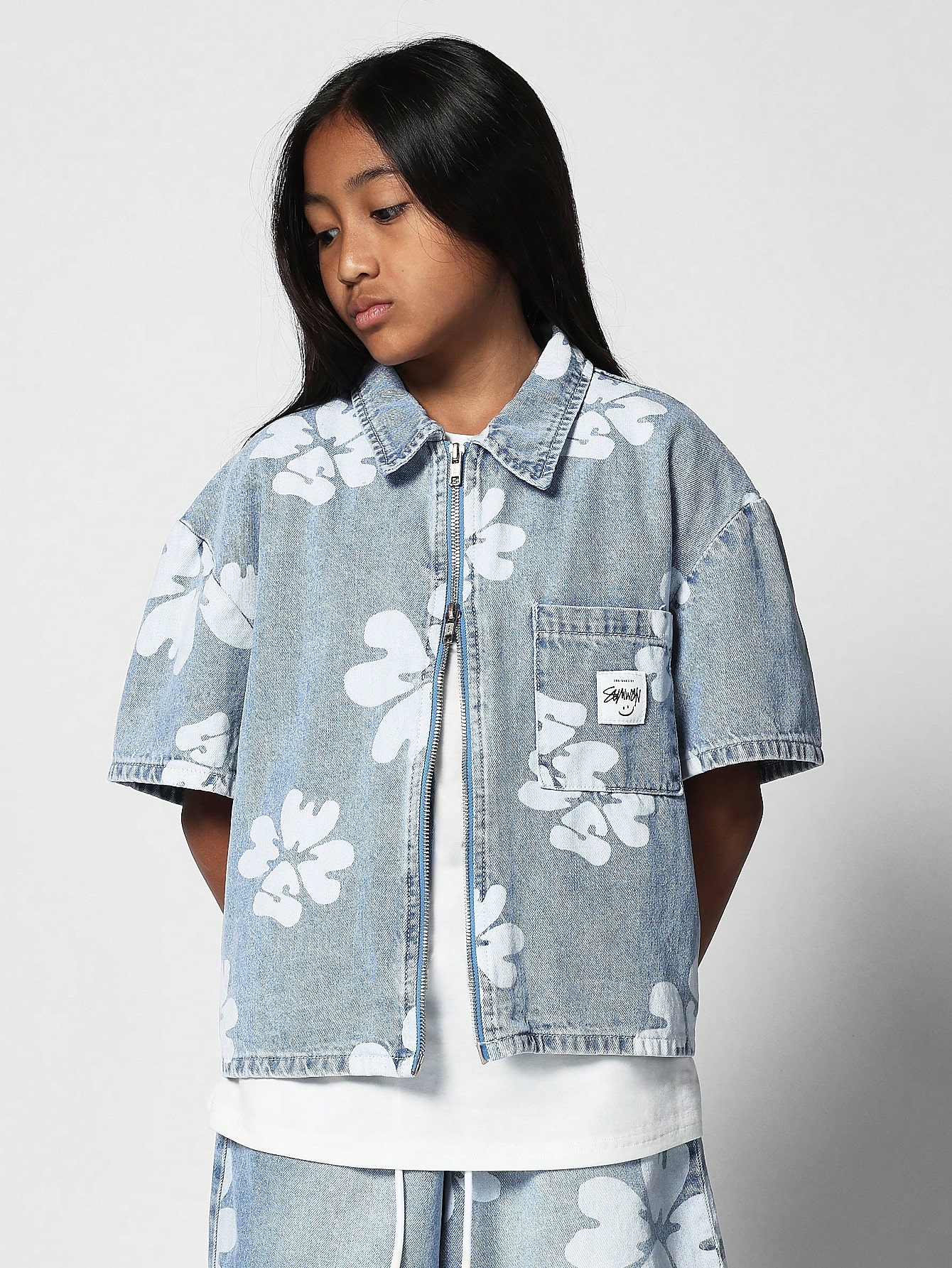 Tween Girls Denim Tops