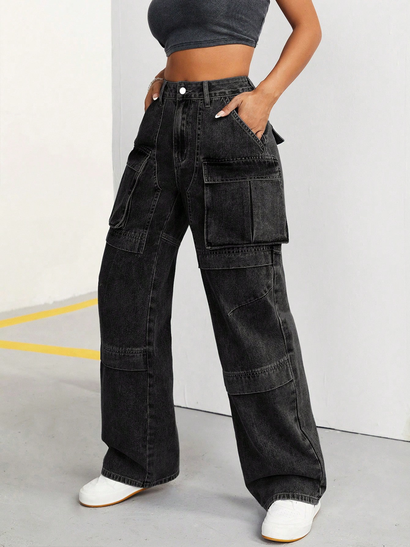 In Black Women Denim