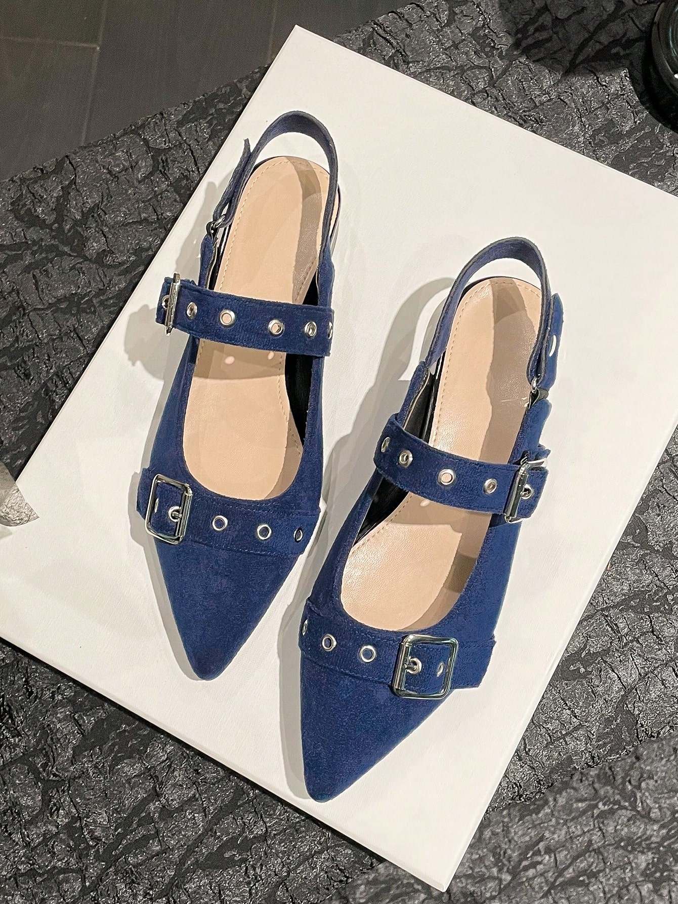 In Royal Blue Women Flats