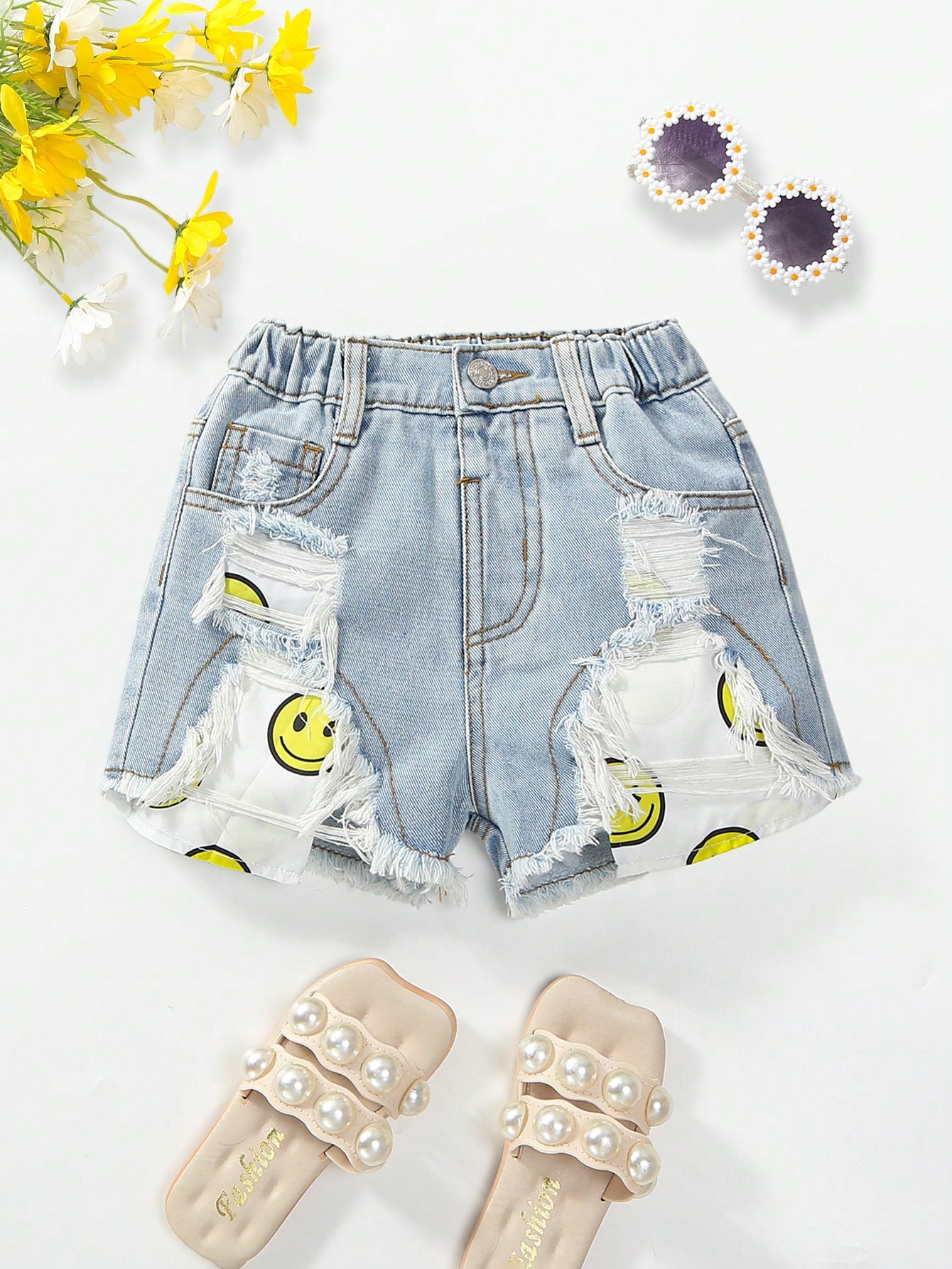 Young Girls Denim Shorts