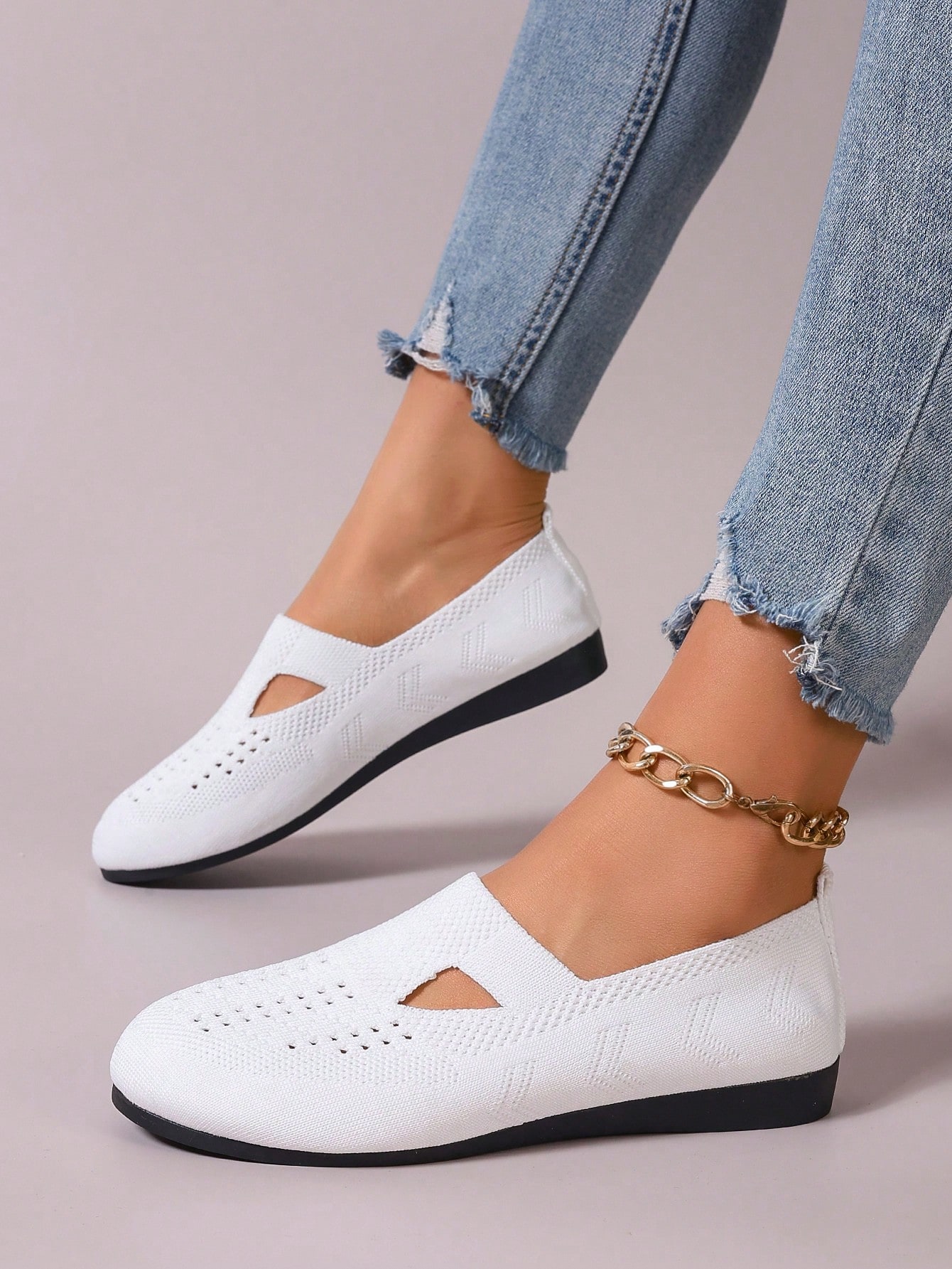 In White Women Flats