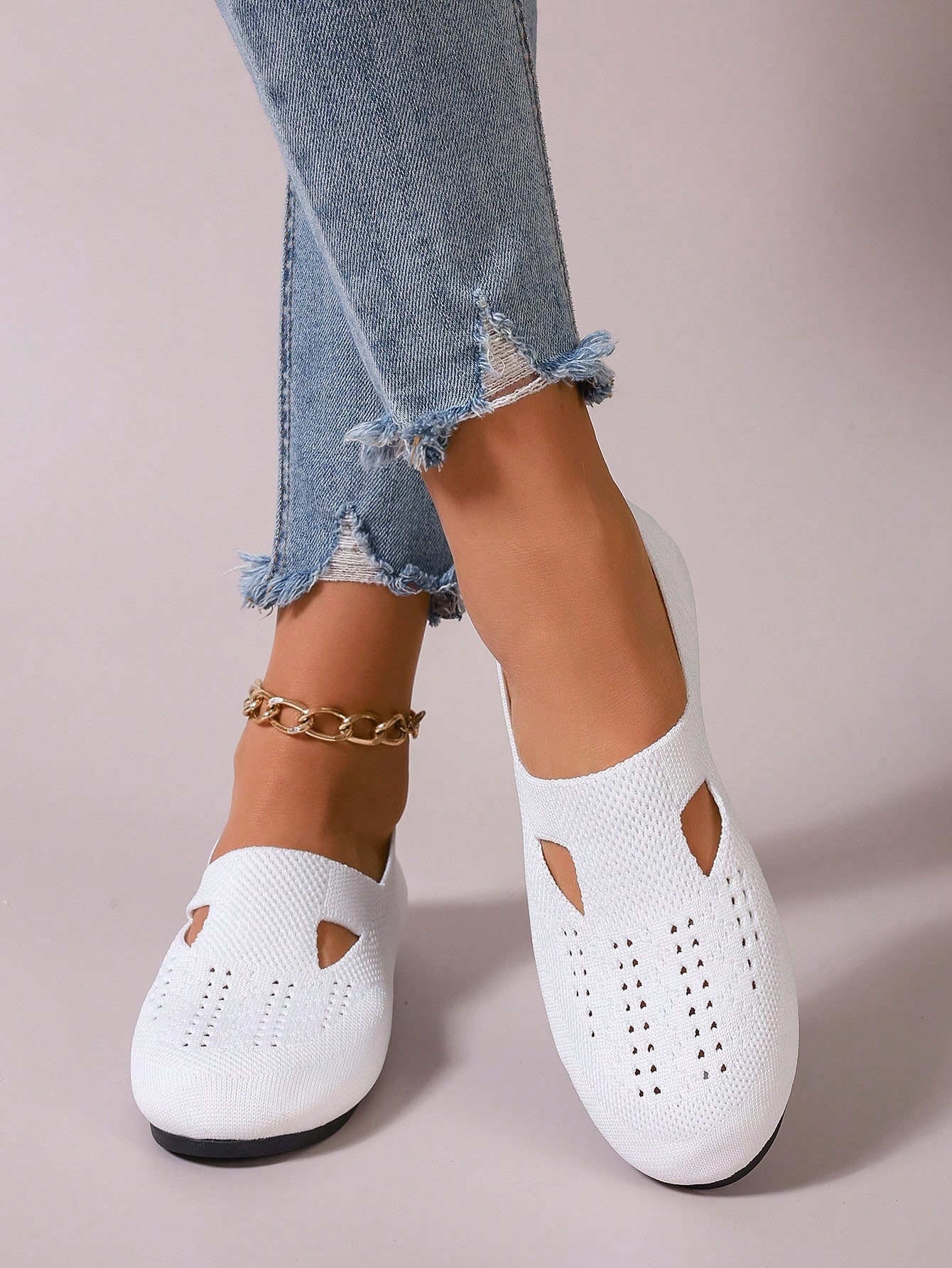 In White Women Flats