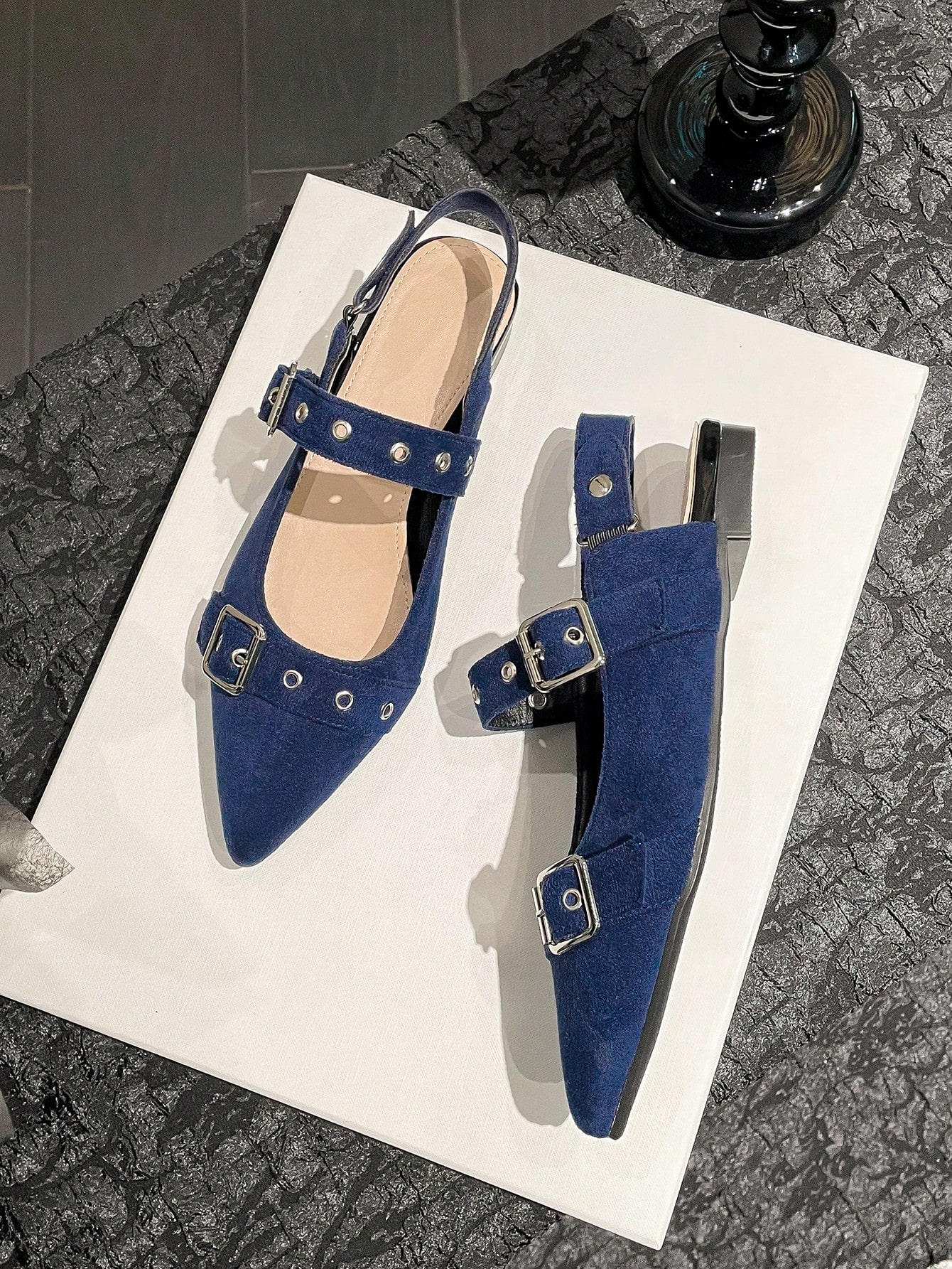 In Royal Blue Women Flats