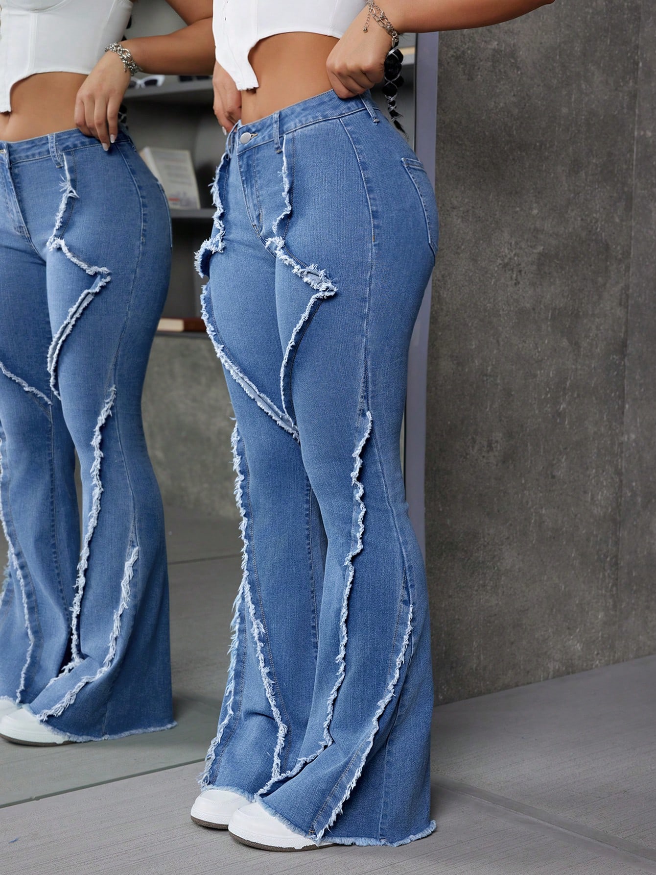 Flare Leg Jeans