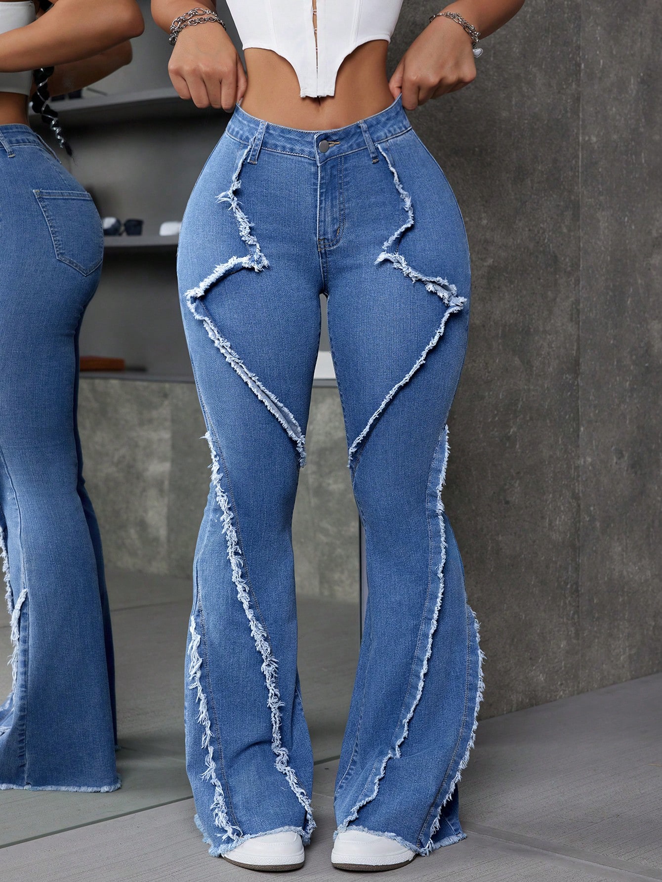 Flare Leg Jeans