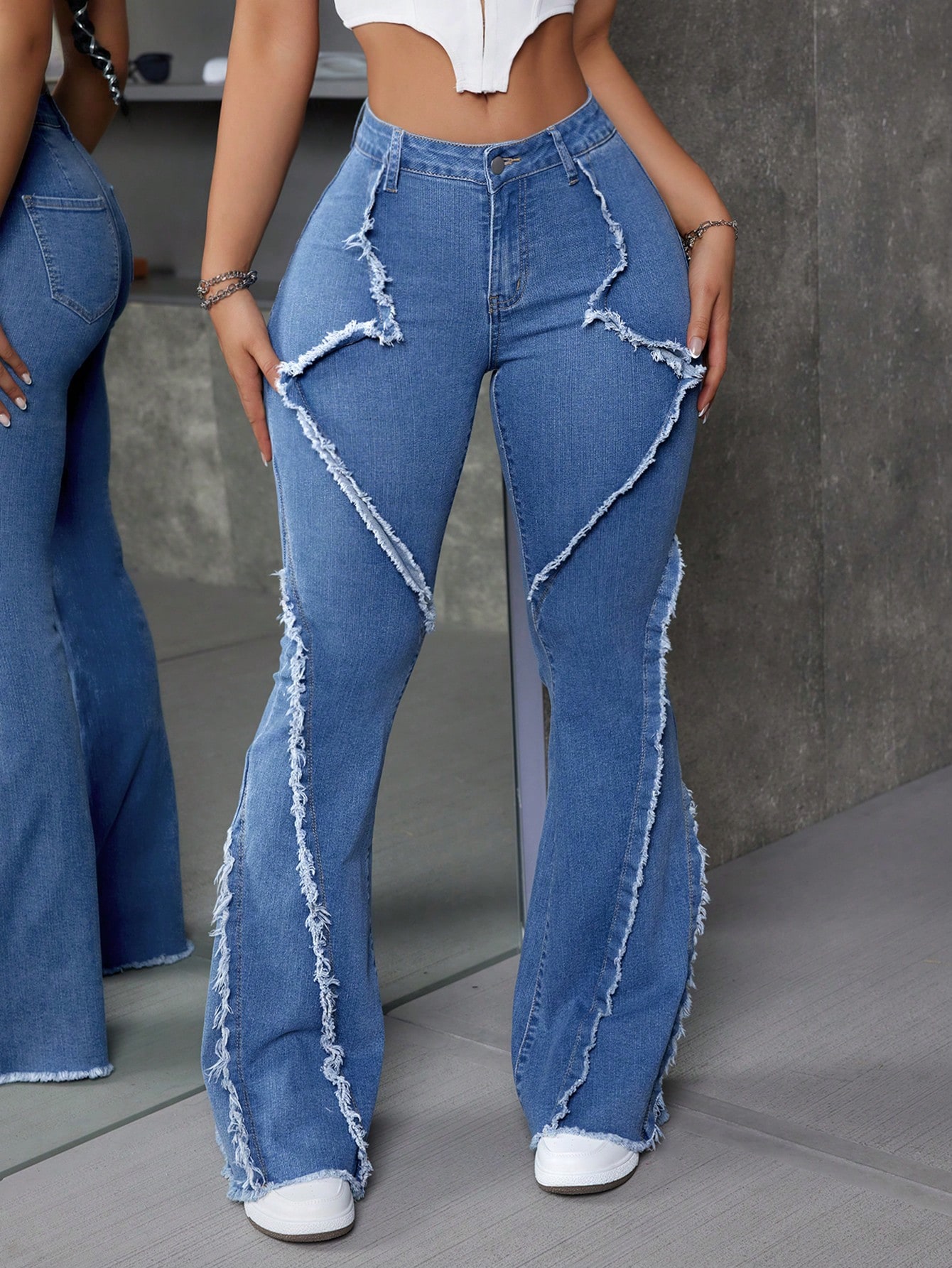 Flare Leg Jeans