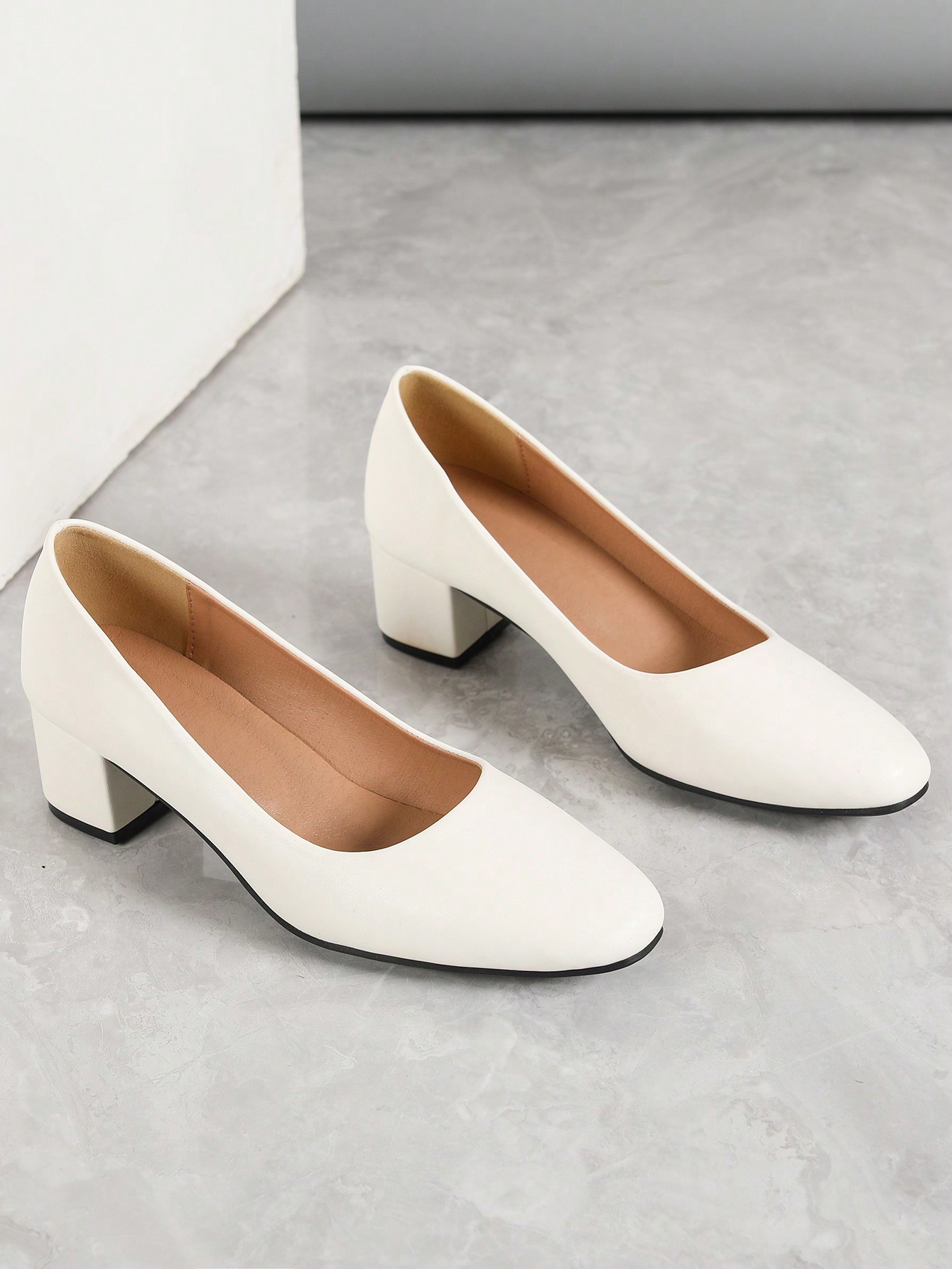 In White Women Pumps